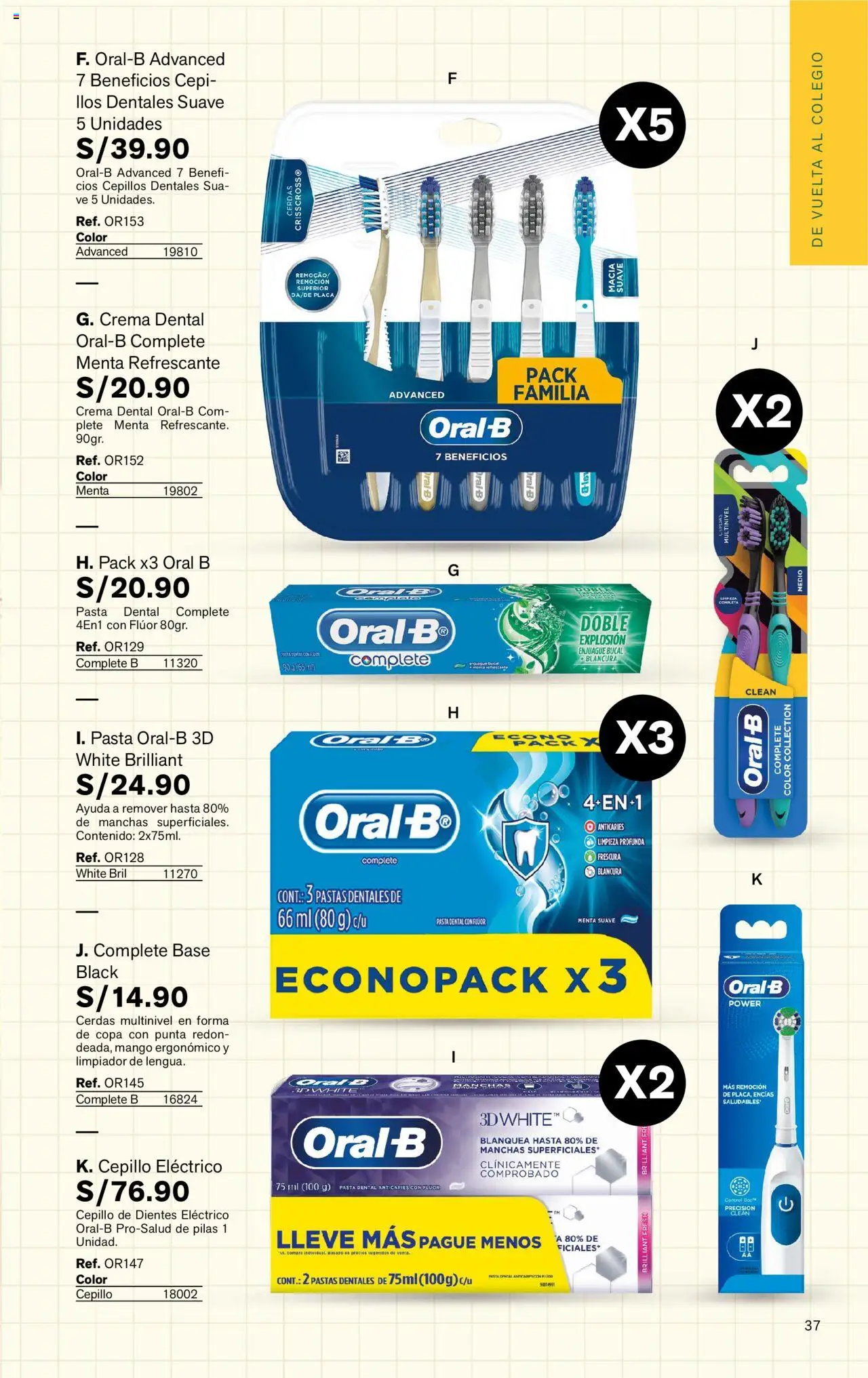 Catálogo Leonisa válido desde 24.06.2025 | Página: 37 | Productos: Pasta dental, Cepillo de dientes, Enjuague bucal, Pasta