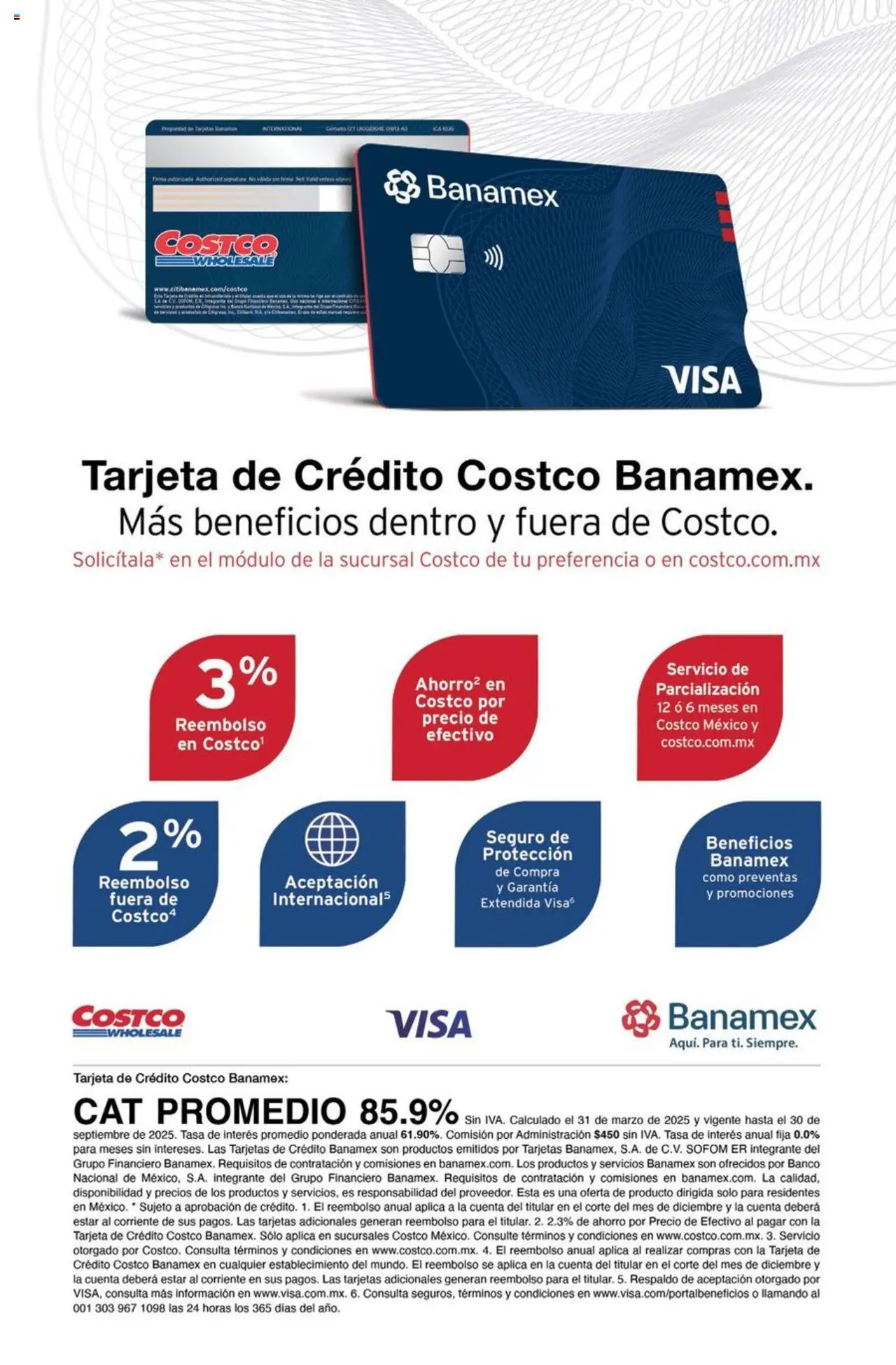 Nuevas ofertas de Costco válidas en toda la República Mexicana desde el 07.08.2025. ¡Encuentra las mejores ofertas en Costco - Catálogo Agosto! | Página: 34 | Productos: Banco