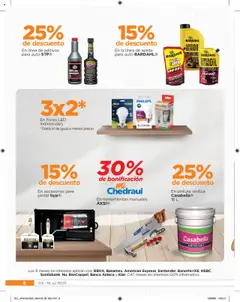 Nuevas ofertas de Chedraui válidas en toda la República Mexicana desde el 03.07.2025. ¡Encuentra las mejores ofertas en Chedraui folleto Cuesto Menos! | Página: 8 | Productos: Sal, Aceite, Banco, Pintura
