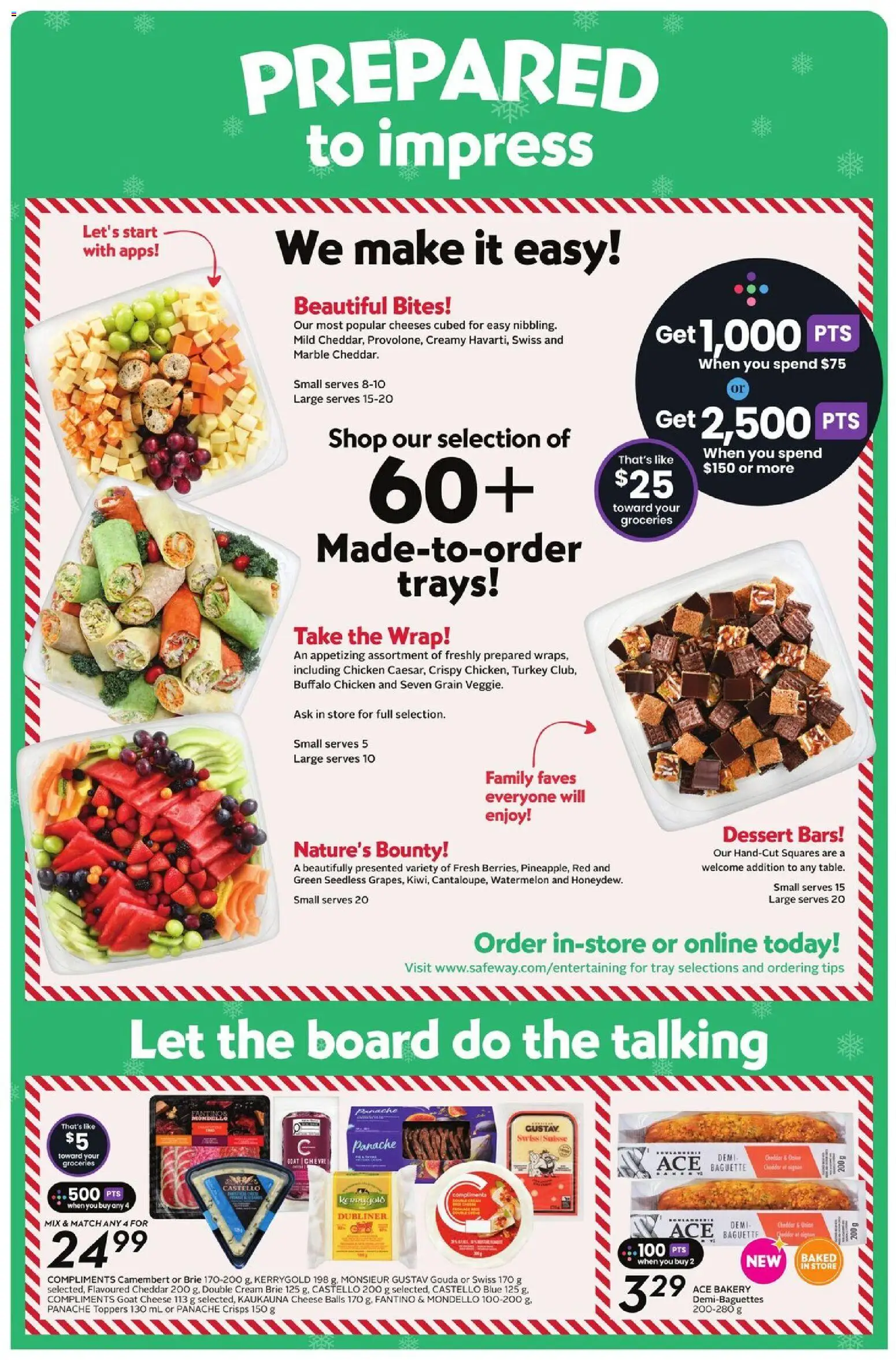 Safeway flyer valid from 18.12.2025 | Page: 15 | Products: Cream, Turkey, Bakery, Chicken