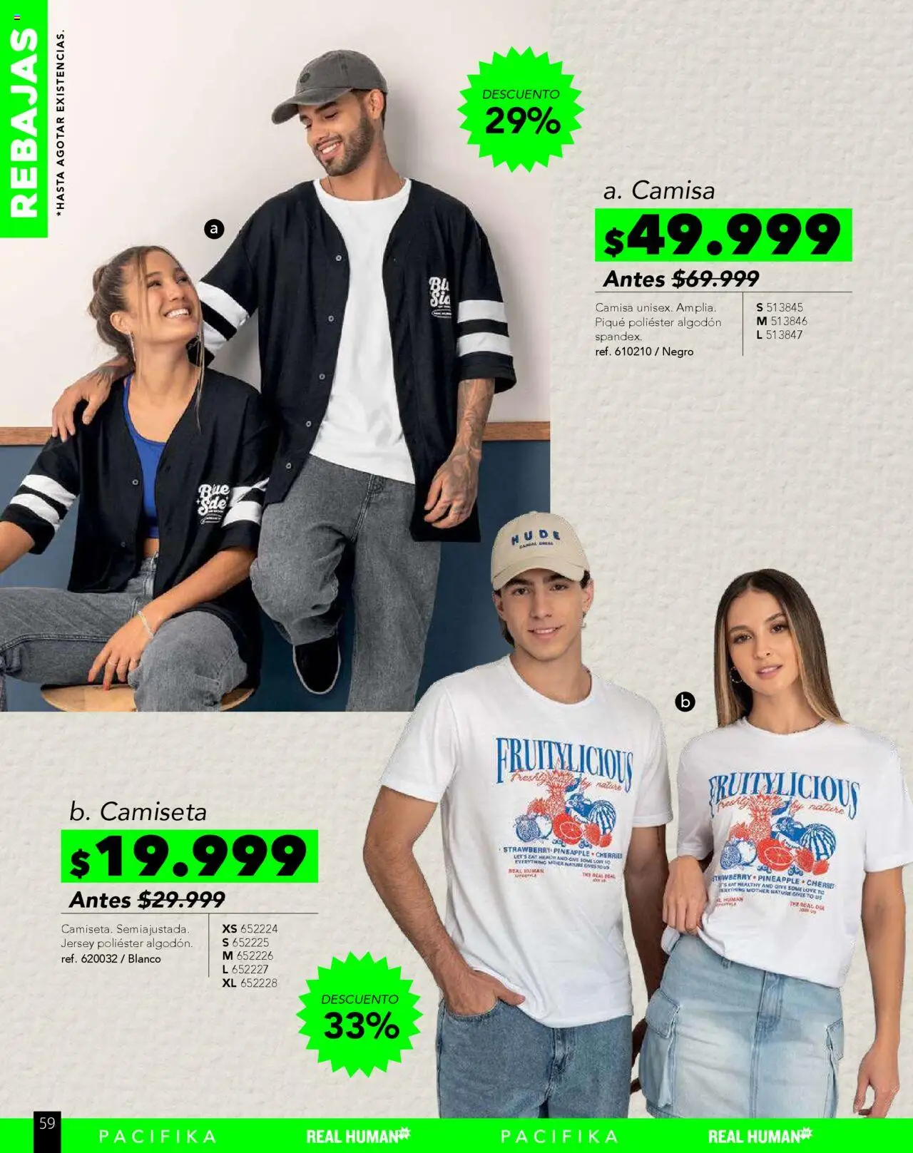 Pacifika revista - valida desde el 01.08.2025 | Página: 233 | Productos: Algodón, Camiseta, Camisa