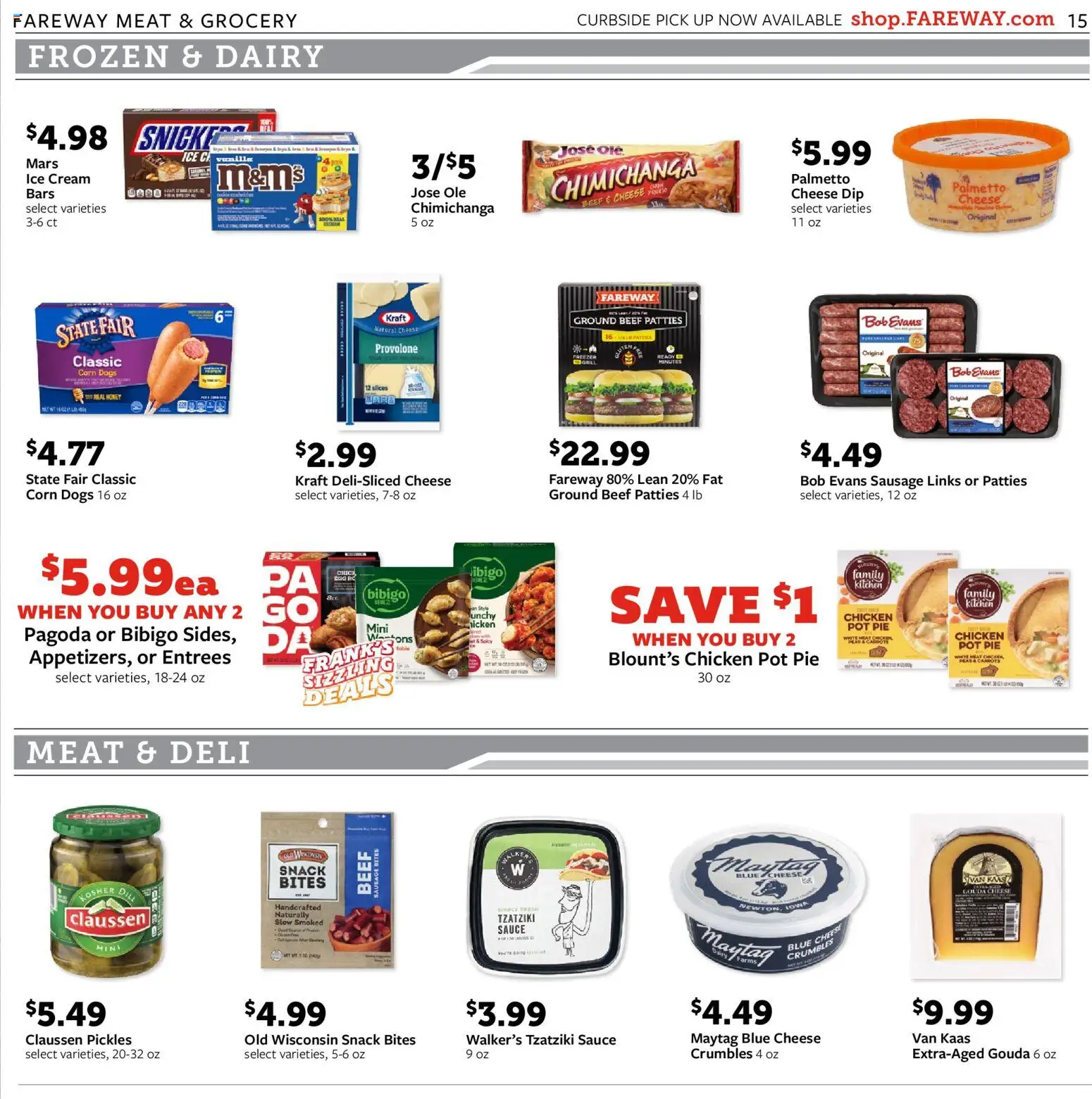 Fareway Weekly Ad - valid from 06.04.2026 | Page: 15 | Products: Corn, Table, Cream, Sausage