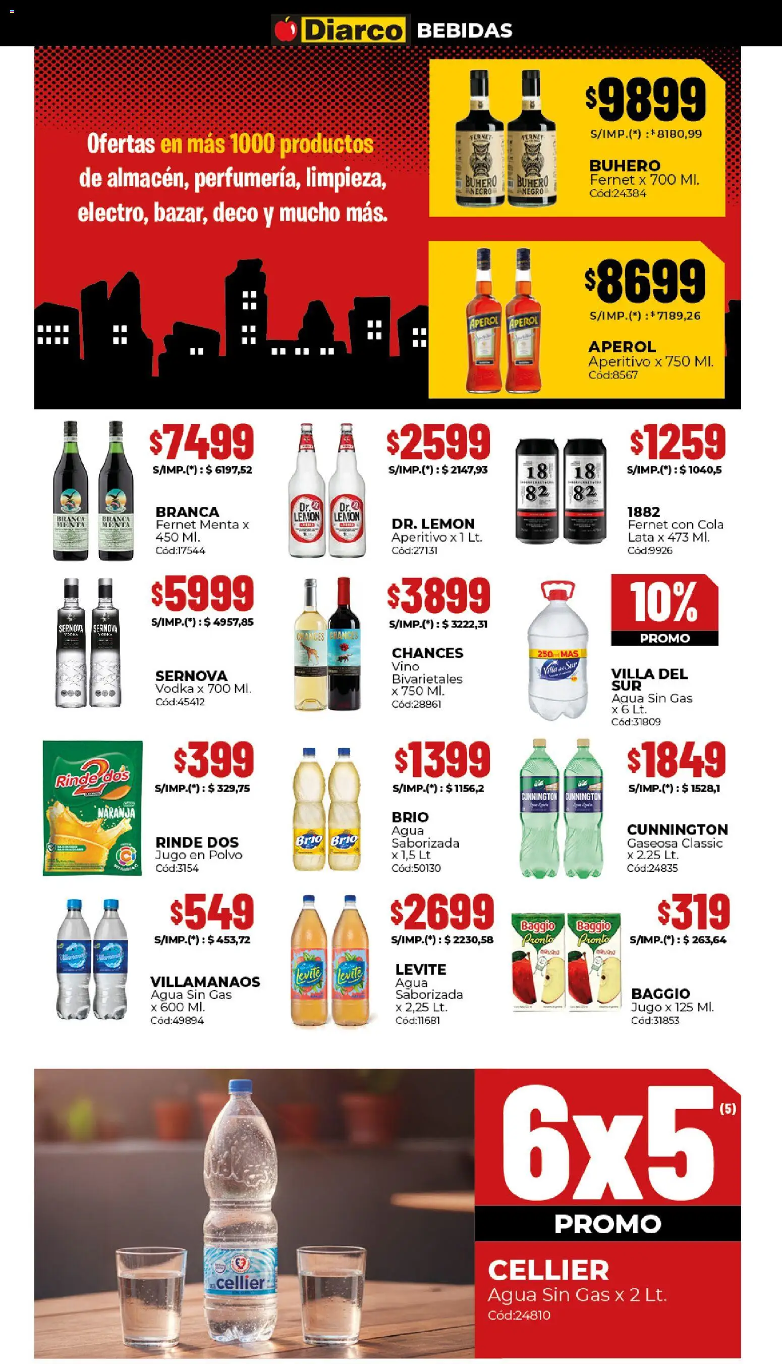 Diarco - Black Friday │ válido desde el 17.11.2025 | Página: 13 | Productos: Vodka, Polvo, Jugo, Vino