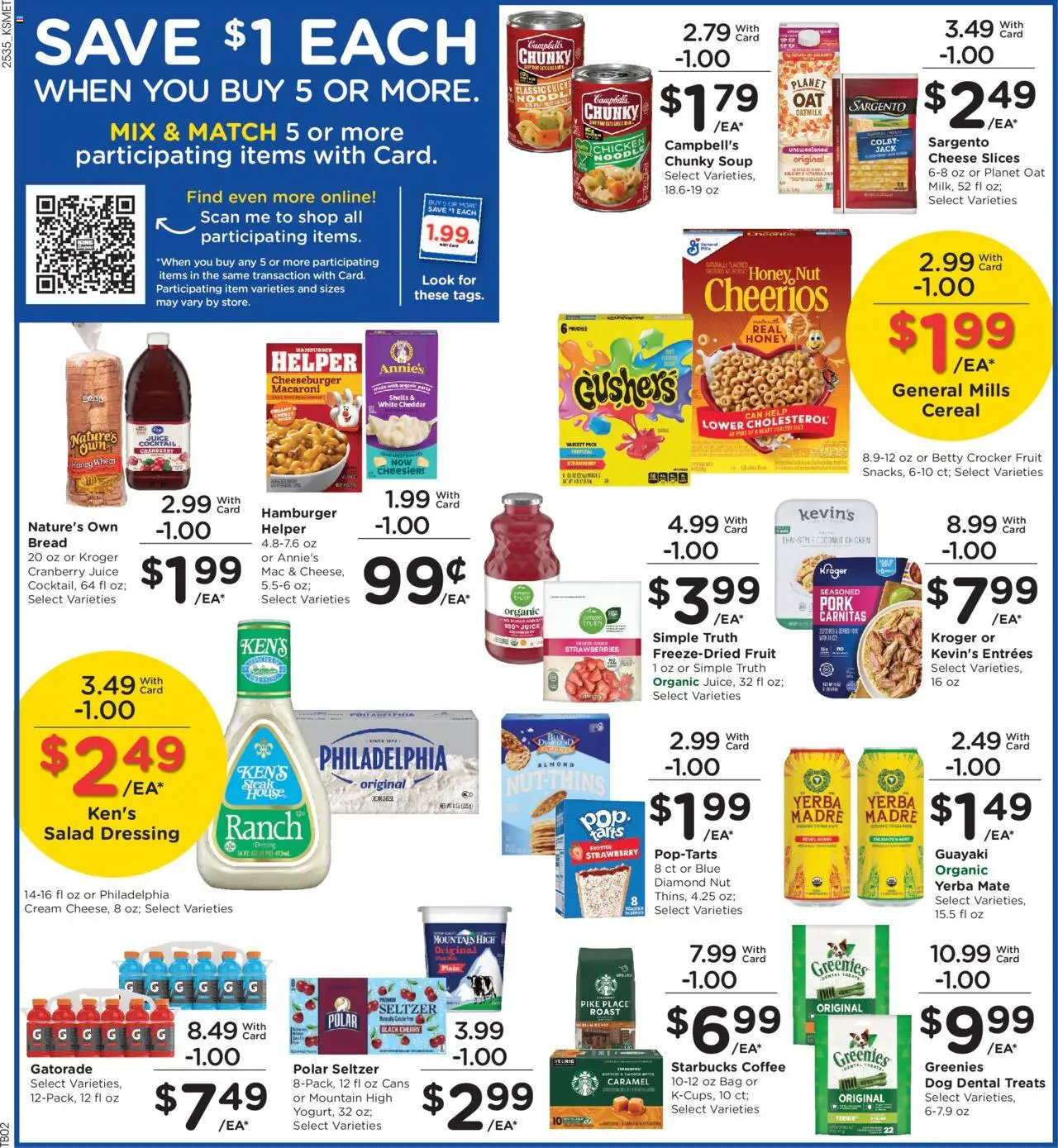 King Soopers Weekly Ad - valid from 01.10.2025 | Page: 4 | Products: Coffee, Pork, Strawberries, Cream