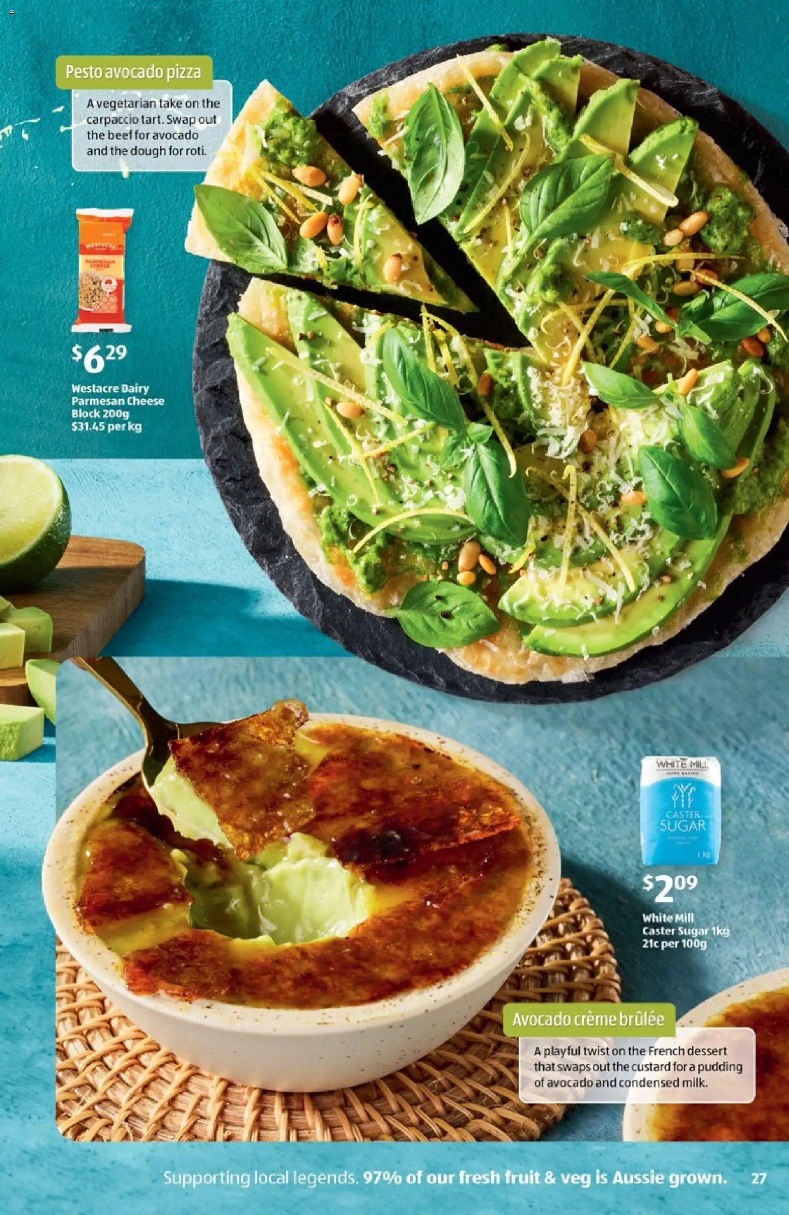 Aldi catalogue - valid from 11.03.2026 | Page: 27 | Products: Dairy, Cheese, Avocado, Sugar