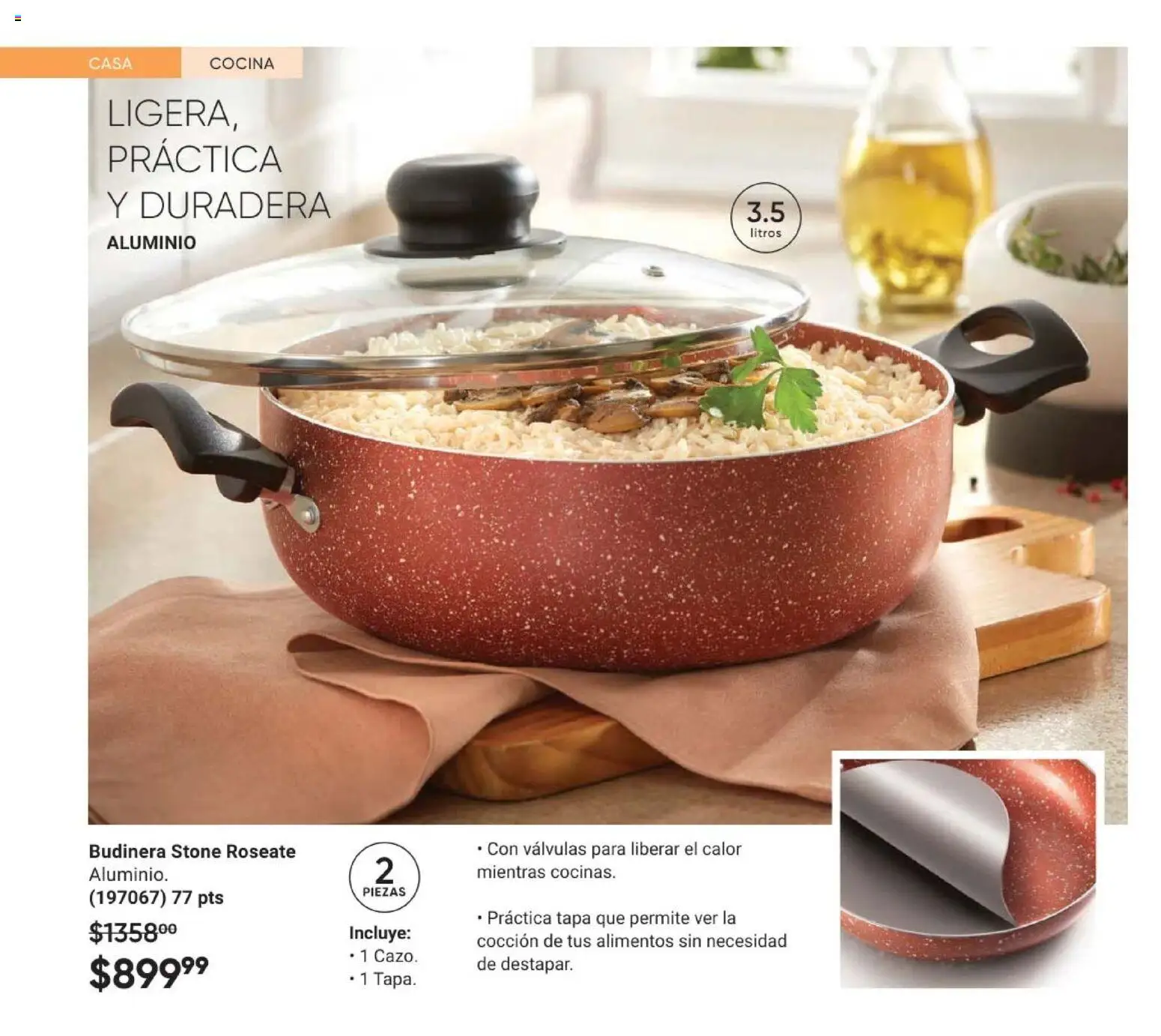 Nuevas ofertas de AVON válidas en toda la República Mexicana desde el 30.01.2026. ¡Encuentra las mejores ofertas en AVON Casa & Estilo 3 2026! | Página: 42 | Productos: Budinera, Cocina