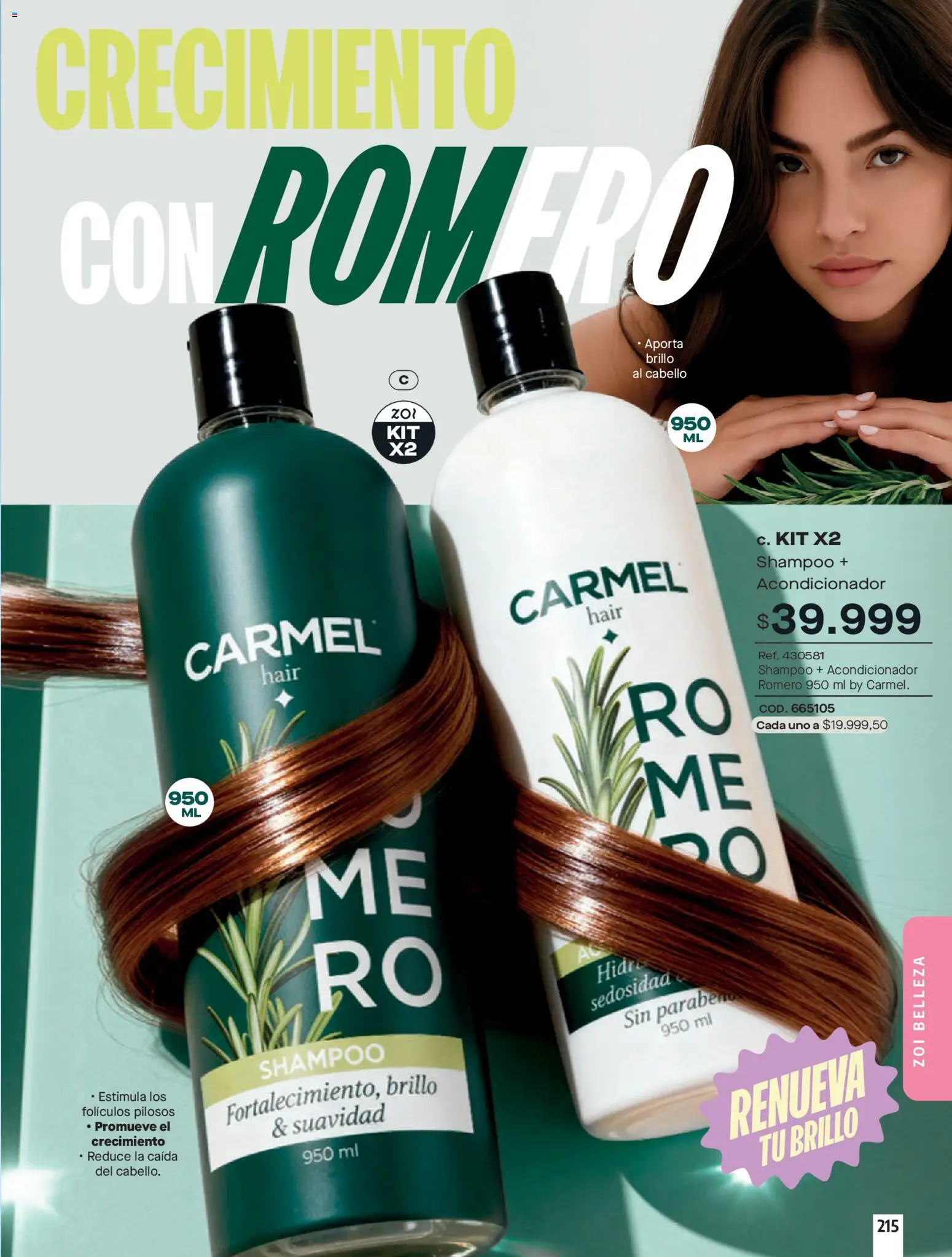 Pacifika revista - valida desde el 01.02.2026 | Página: 215 | Productos: Shampoo, Brillo, Acondicionador