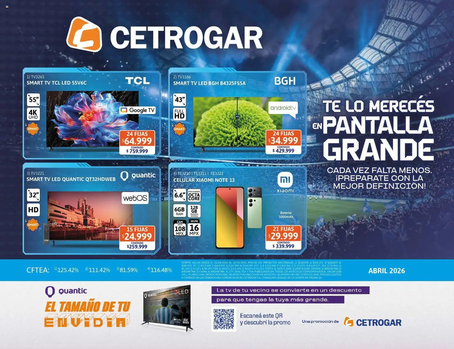 Cetrogar catálogo │ válido desde el 01.04.2026 | Página: 1 | Productos: Batería, Té