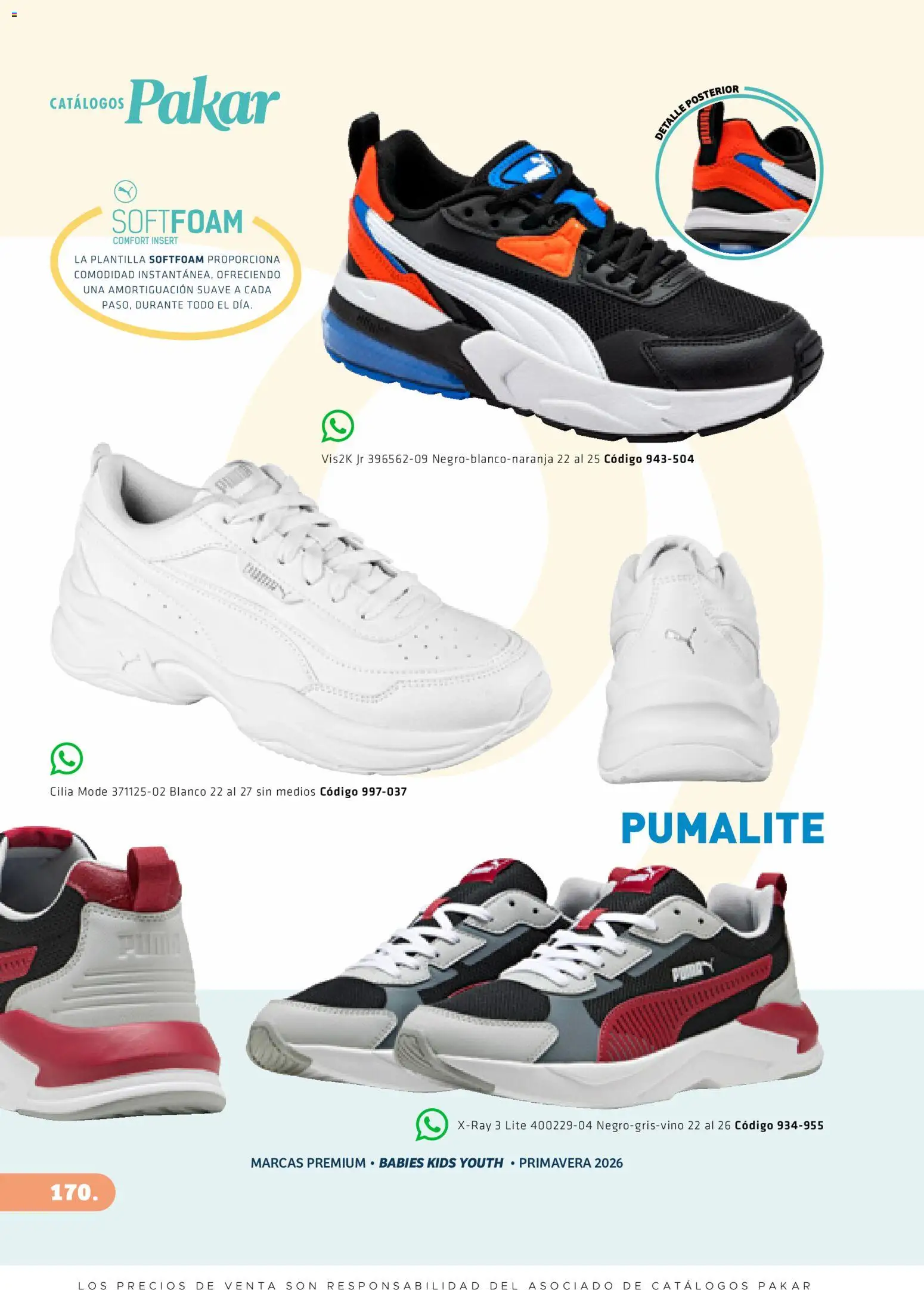 Nuevas ofertas de SC Pakar válidas en toda la República Mexicana desde el 27.02.2026. ¡Encuentra las mejores ofertas en SC Pakar catálogo Premium Kids! | Página: 170 | Productos: Res