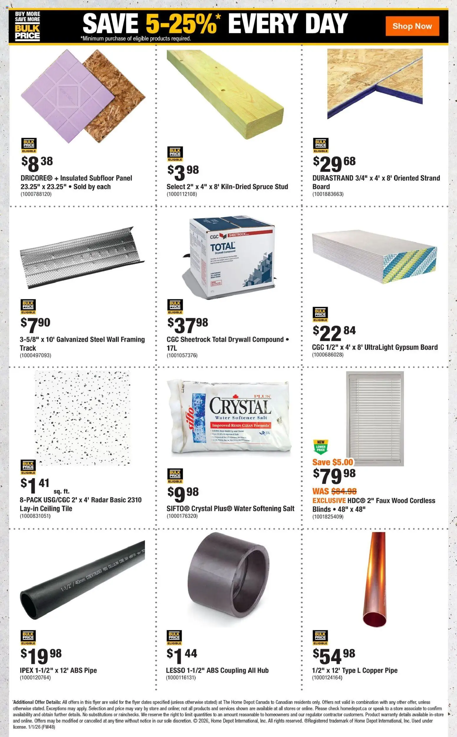 Home Depot flyer valid from 01.01.2026 | Page: 8