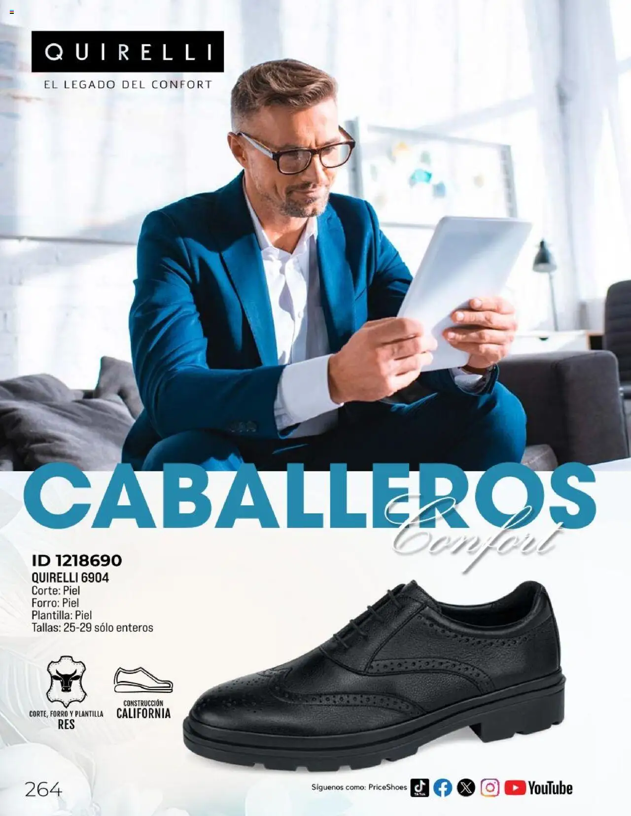 Nuevas ofertas de Price Shoes válidas en toda la República Mexicana desde el 10.02.2025. ¡Encuentra las mejores ofertas en Price Shoes catálogo Confort! | Página: 264