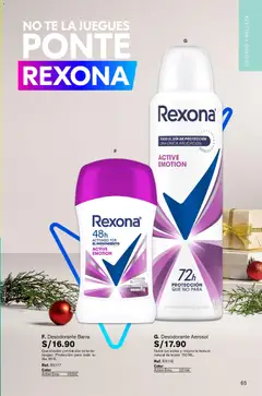 Vista previa de folleto Leonisa - Swimwear de la Leonisa válido desde 05.12.2025 | Página: 65 | Productos: Desodorante, Antitranspirante, Té