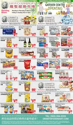 Preview of Oceans weekly flyer - Grant’s Foodmart from shop Oceans valid from 24.04.2026