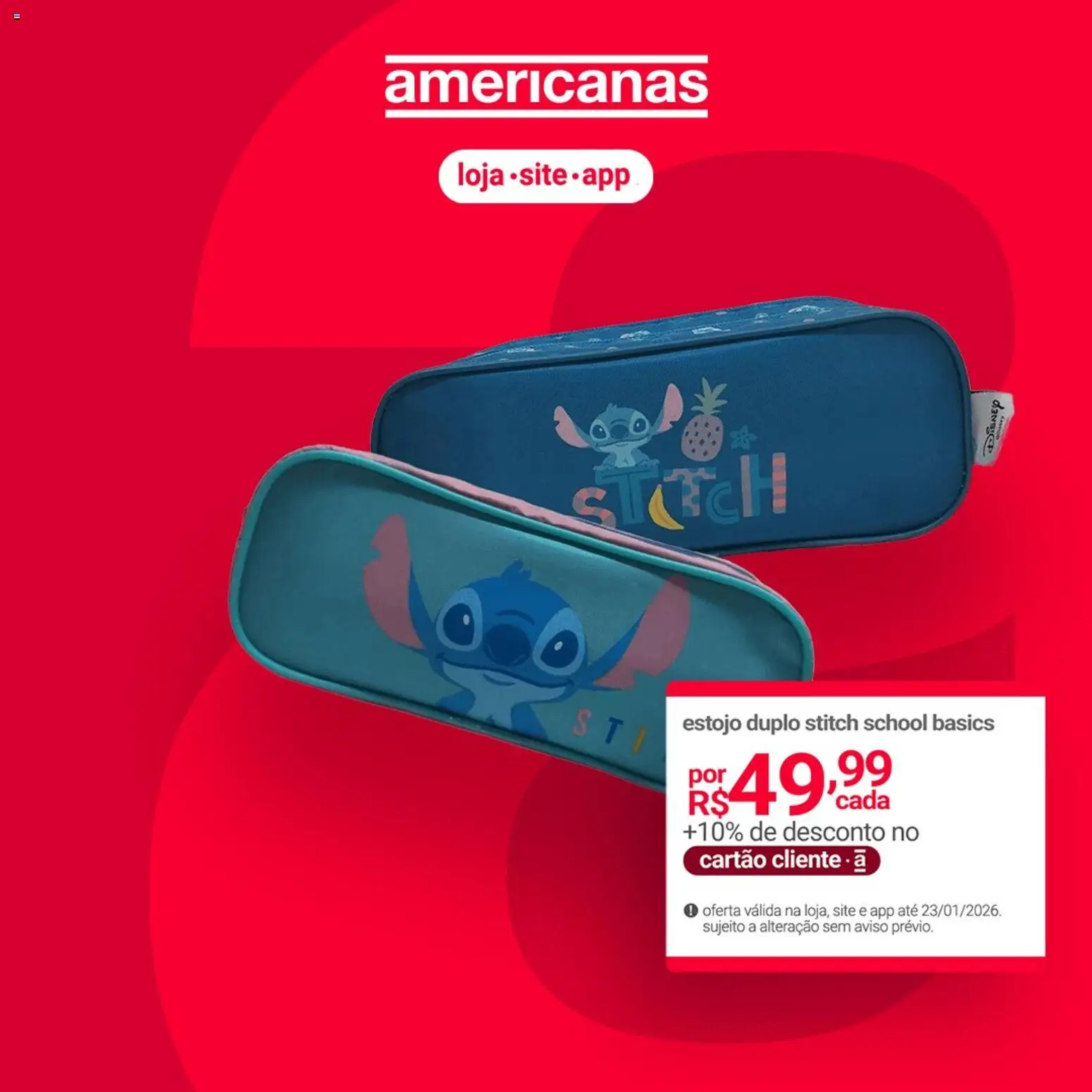 Lojas Americanas Folheto - válido de 22.01.2026 | Página: 3