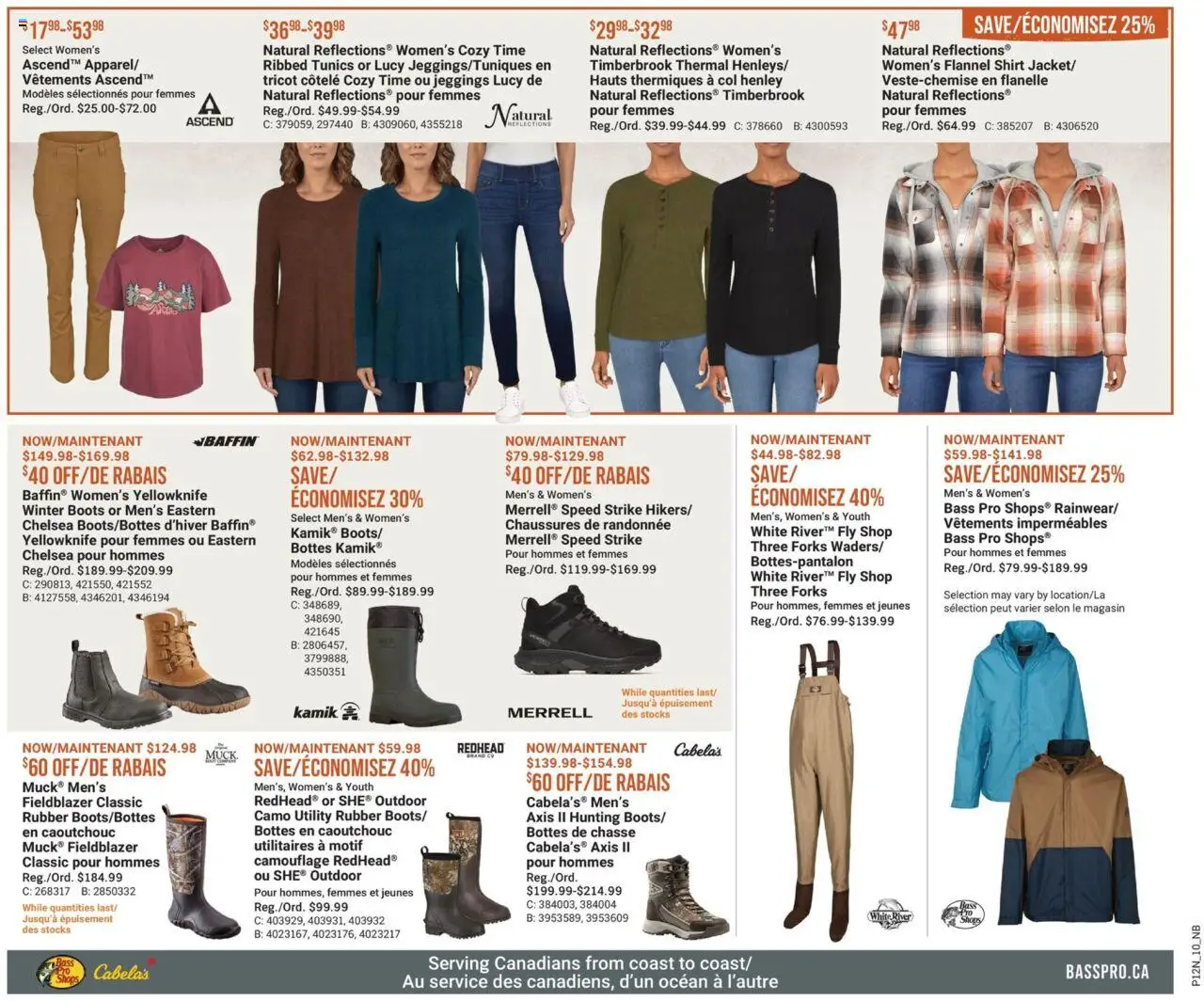 Cabelas flyer valid from 25.09.2025 | Page: 10 | Products: Boots, Shirt