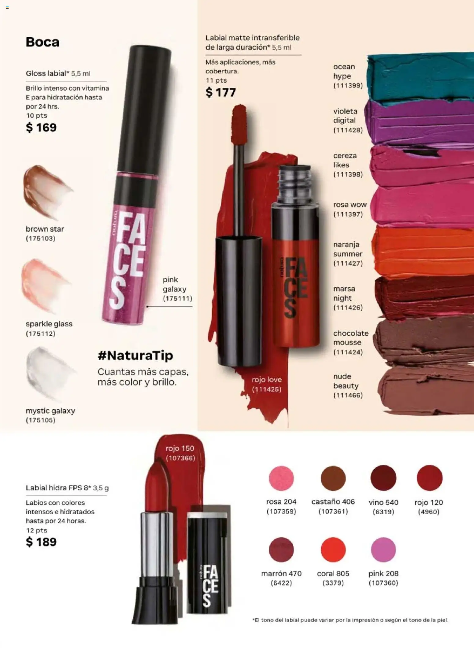 Nuevas ofertas de Natura válidas en toda la República Mexicana desde el 20.02.2026. ¡Encuentra las mejores ofertas en Natura campaña 4 2026! | Página: 69 | Productos: Brillo, Chocolate, Mousse, Vino