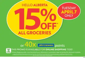 Preview of Save on foods weekly flyer / circulaire from shop Save on foods valid from 02.04.2026