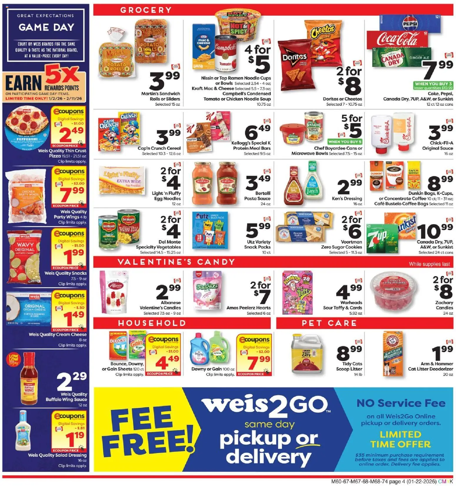 Weis Weekly Circular - DE - valid from 22.01.2026 | Page: 5 | Products: Ginger, Hammer, Noodles, Game