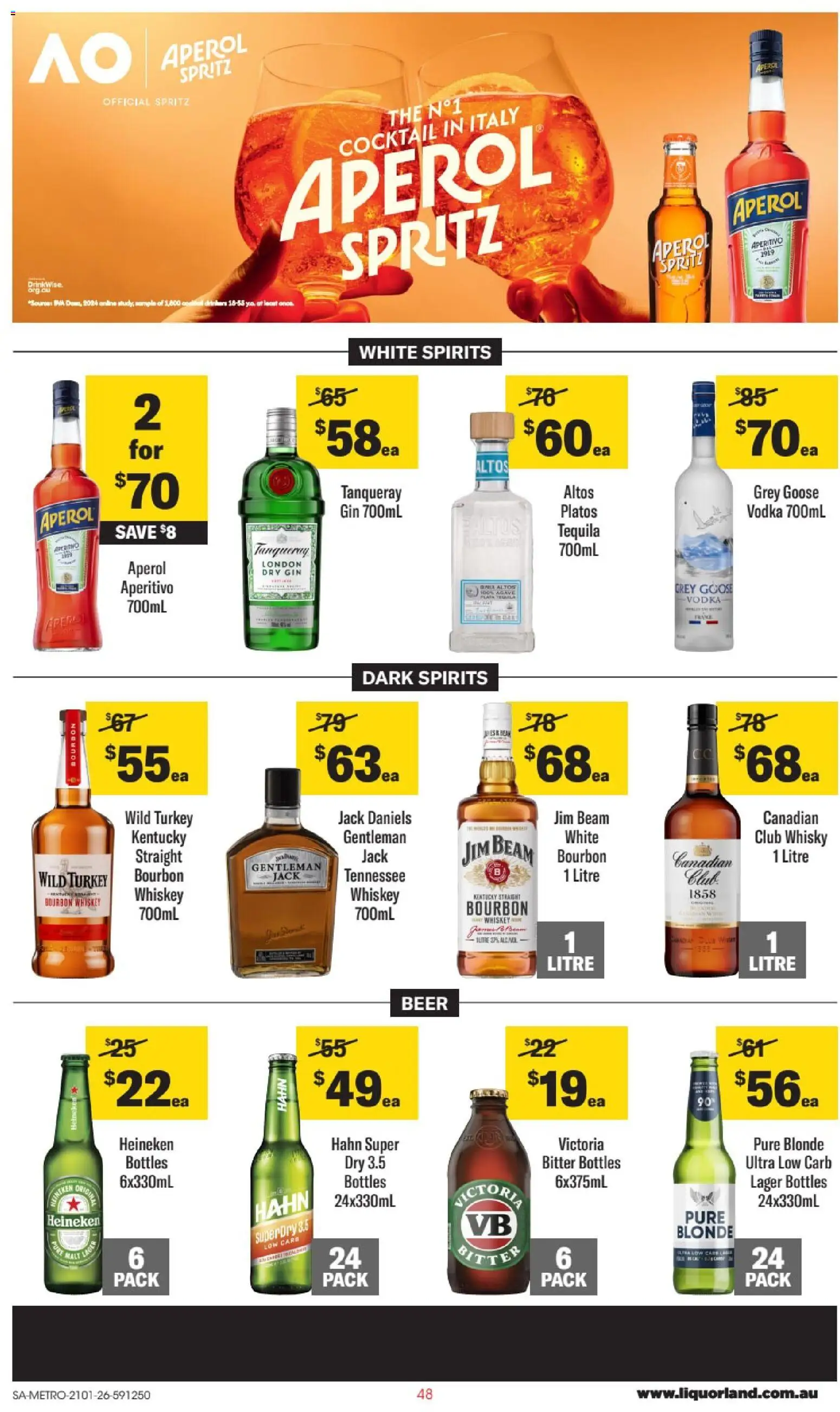 Liquorland catalogue - valid from 21.01.2026 | Page: 3 | Products: Gin, Vodka, Whiskey, Turkey