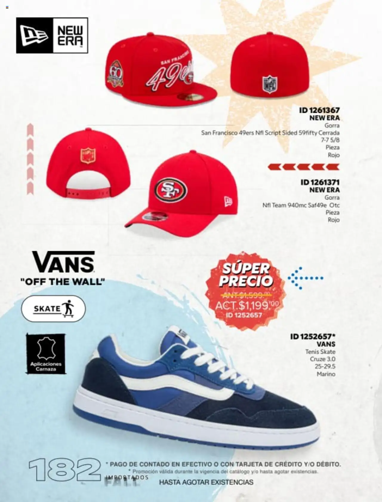 Nuevas ofertas de Price Shoes válidas en toda la República Mexicana desde el 18.08.2025. ¡Encuentra las mejores ofertas en Price Shoes - Catálogo Fall Importados! | Página: 182 | Productos: Tenis, Gorra