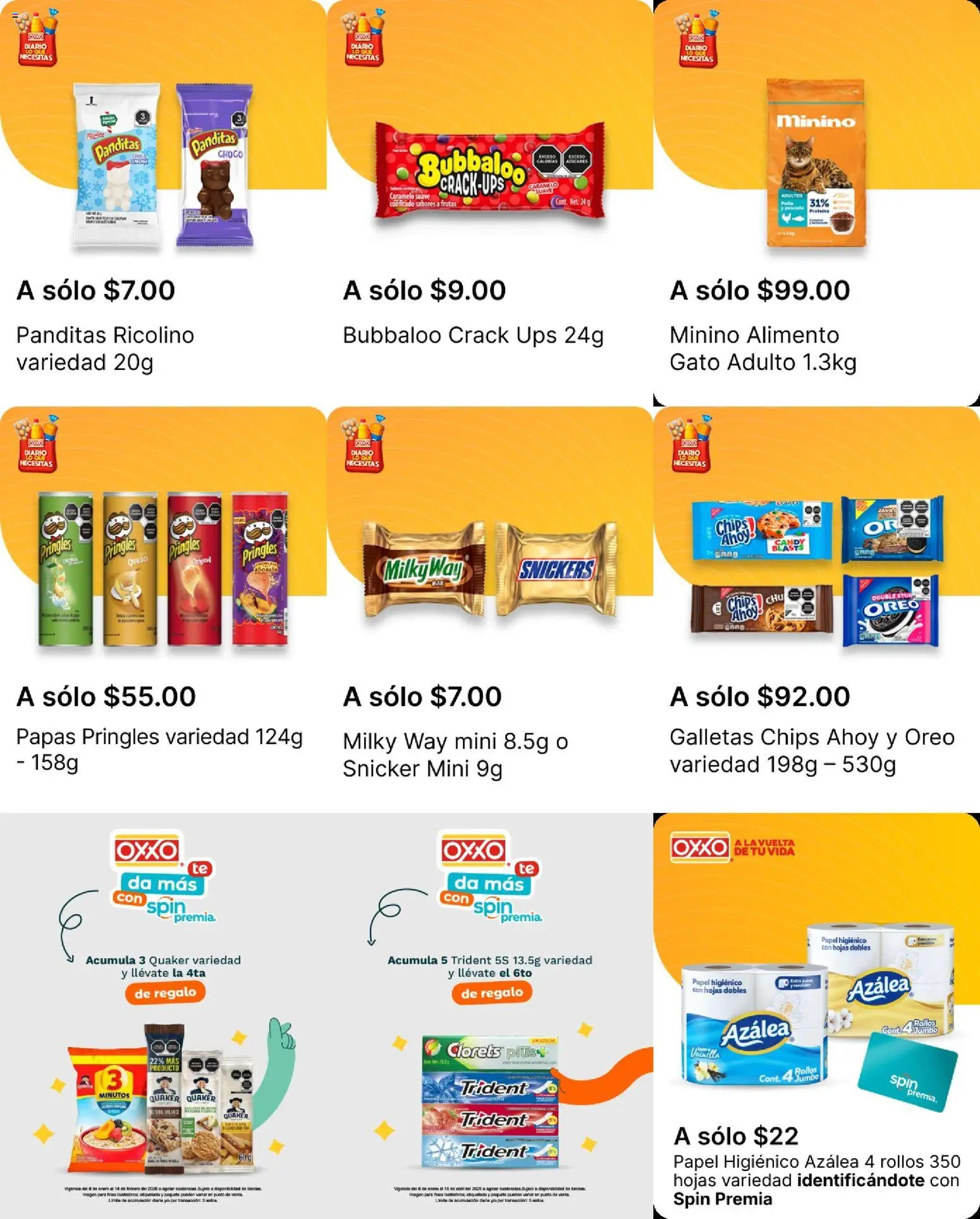 Nuevas ofertas de OXXO válidas en toda la República Mexicana desde el 08.01.2026. ¡Encuentra las mejores ofertas en OXXO folleto! | Página: 22 | Productos: Detergente, Atún, Queso, Galletas