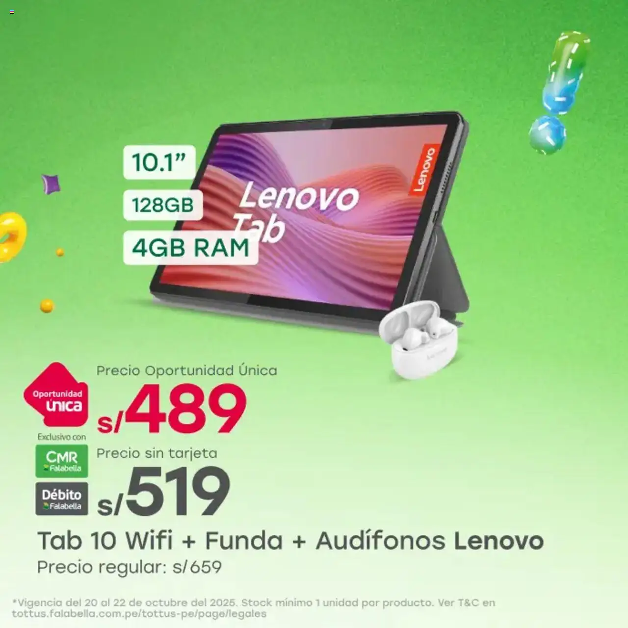 Catálogo Tottus válido desde 20.10.2025 | Página: 2 | Productos: Audífonos