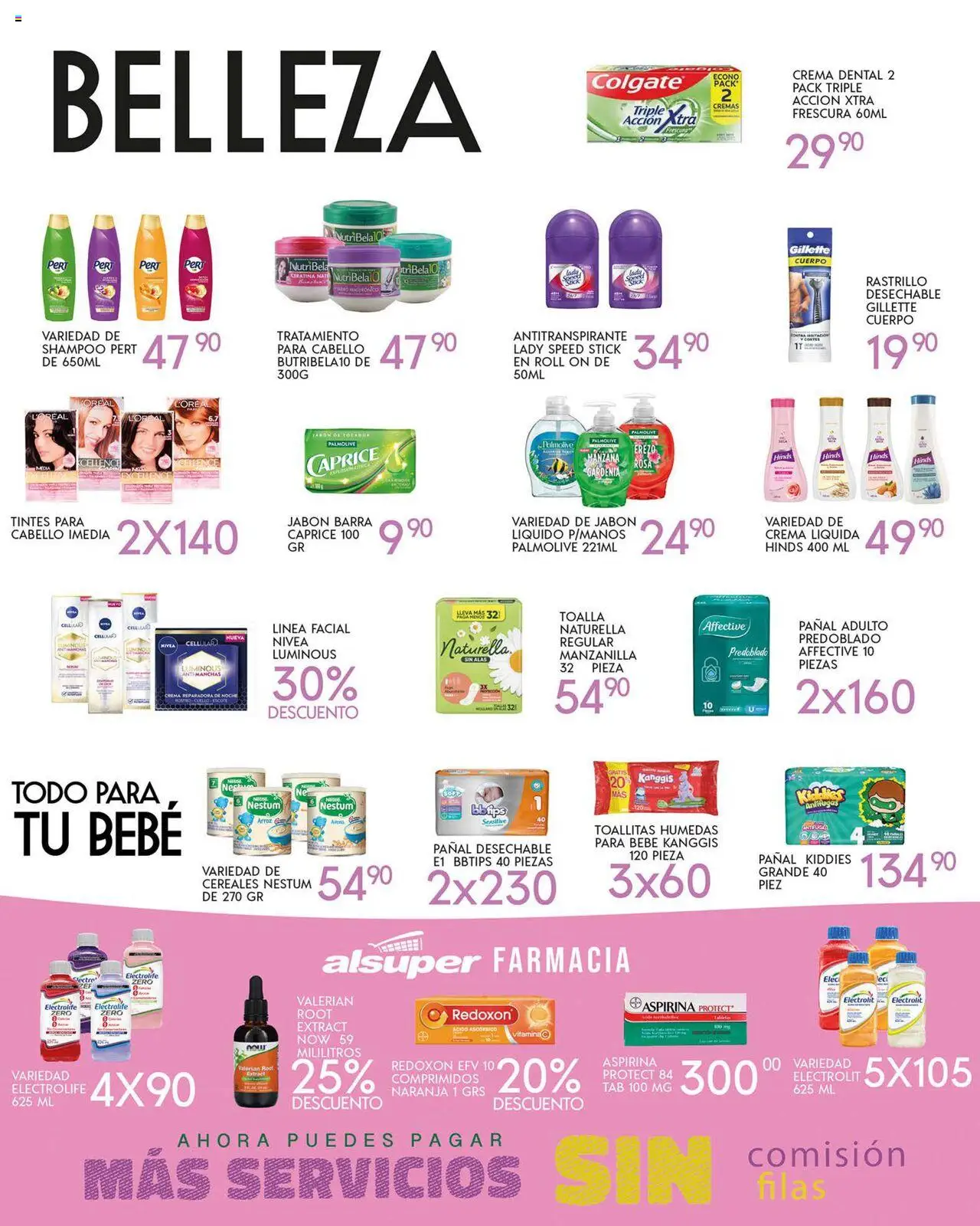 Nuevas ofertas de Alsuper válidas en toda la República Mexicana desde el 10.10.2025. ¡Encuentra las mejores ofertas en Alsuper - Folleto Saltillo! | Página: 5 | Productos: Rastrillo, Cereales, Toalla, Barra