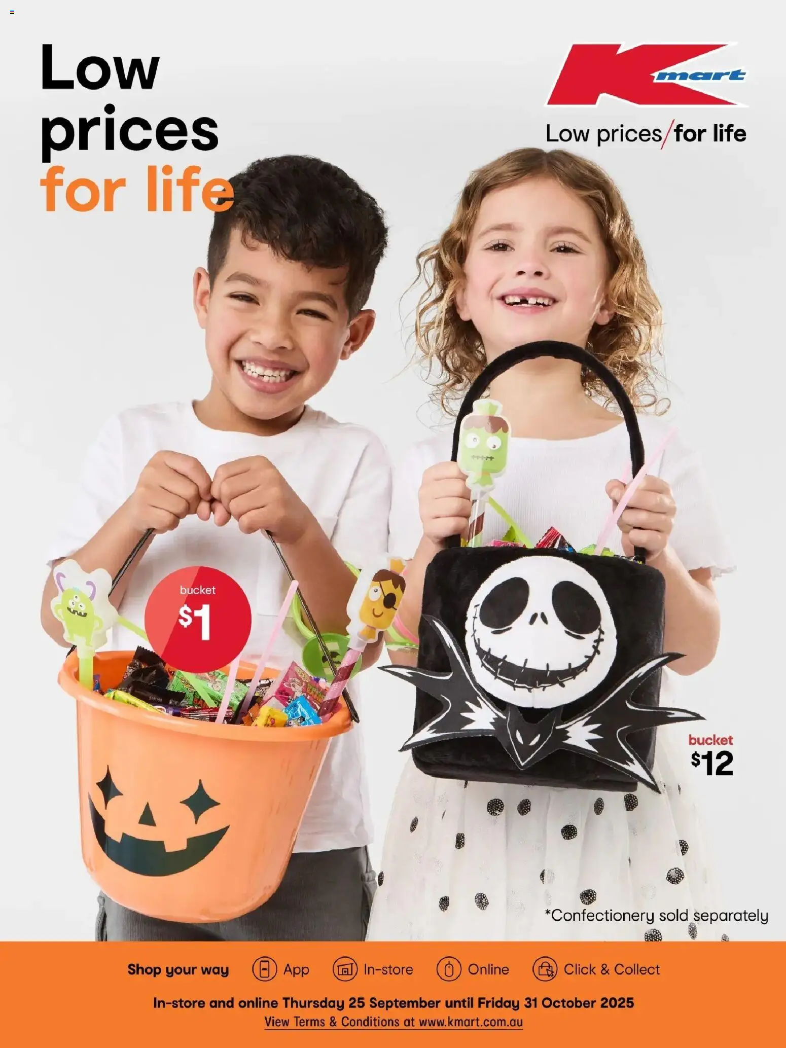 Kmart catalogue - valid from 23.10.2025 | Page: 1 | Products: Bucket