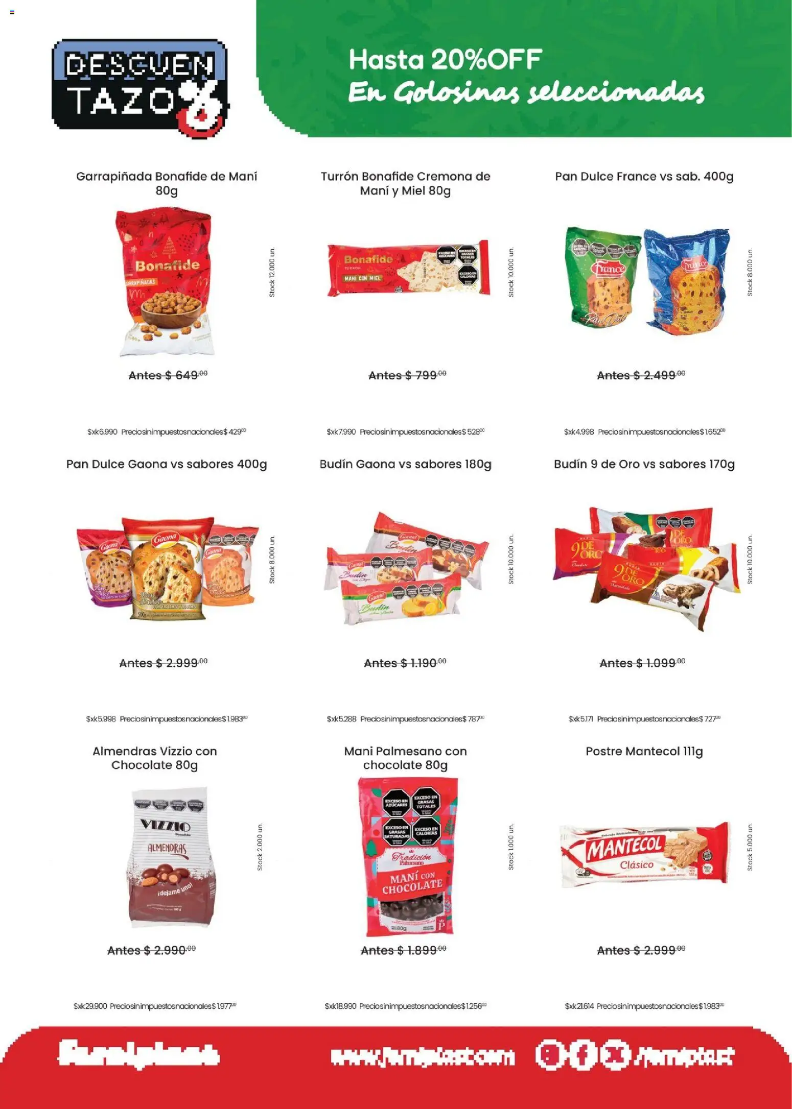 Ferniplast catálogo │ válido desde el 11.12.2025 | Página: 7 | Productos: Almendras, Budín, Pan, Turrón