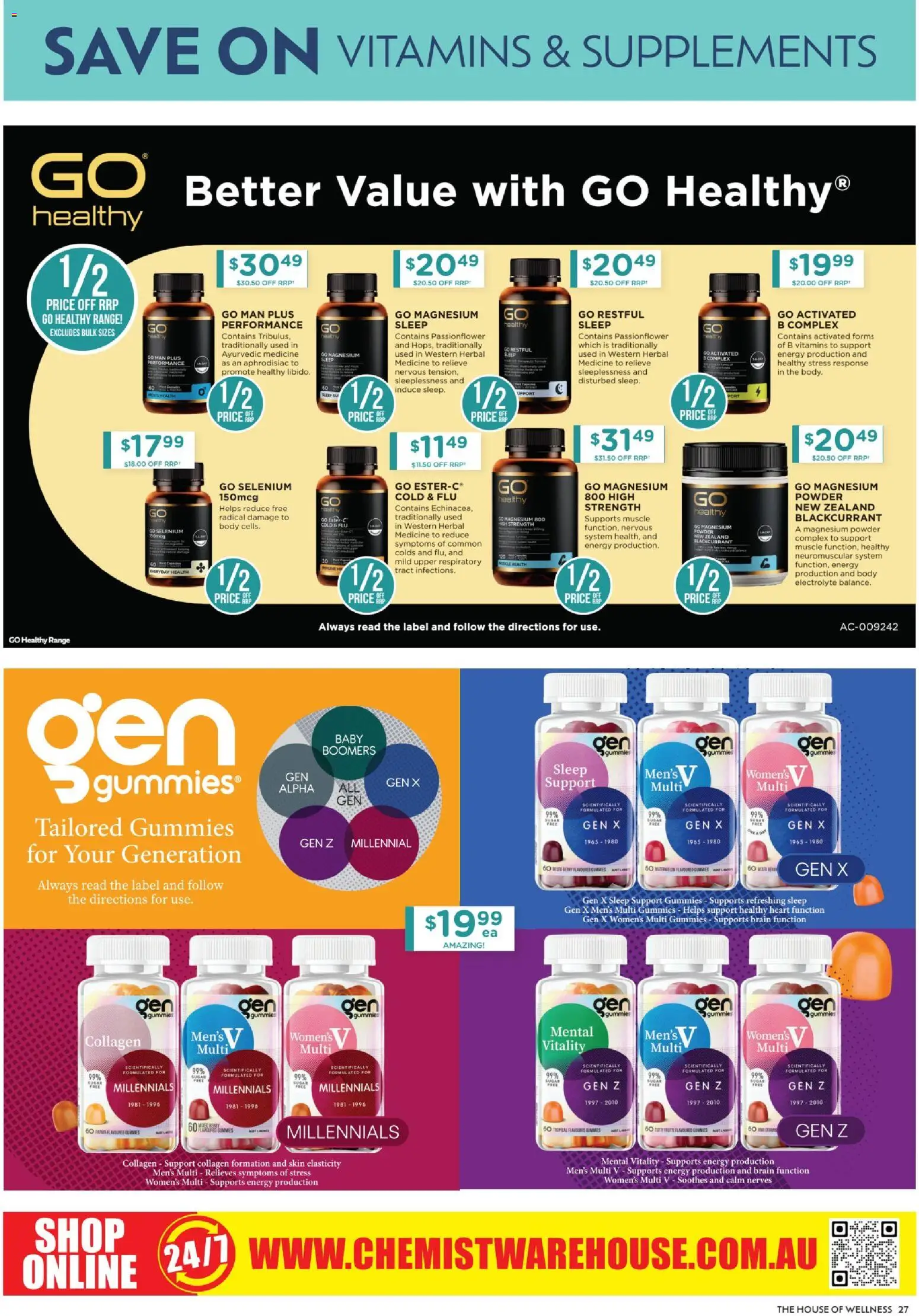 Chemist Warehouse catalogue - valid from 13.11.2025 | Page: 27 | Products: Powder, Sugar, Collagen, Herbal