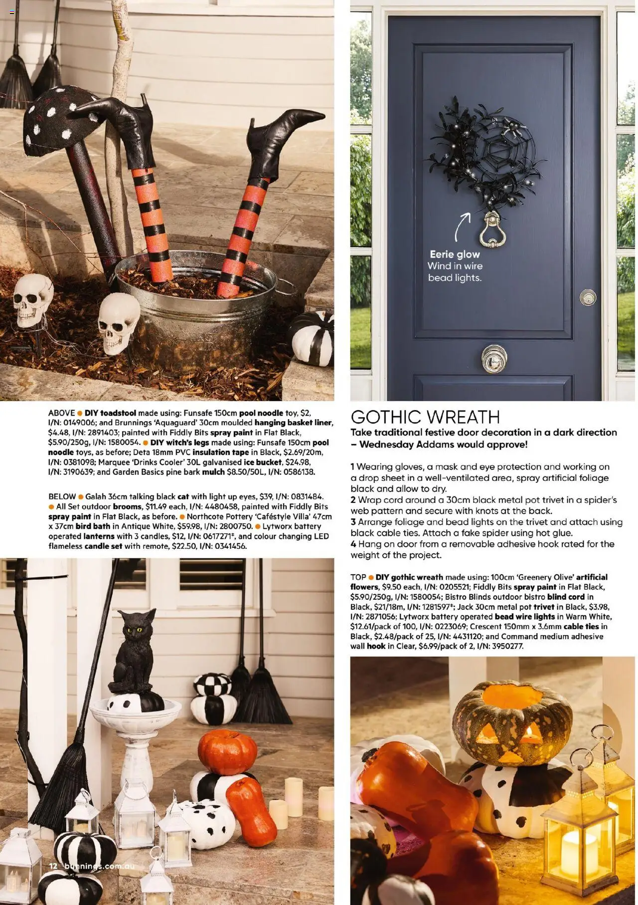 Bunnings Warehouse catalogue - valid from 01.10.2025 | Page: 12 | Products: Door, Basket, Pot, Weight