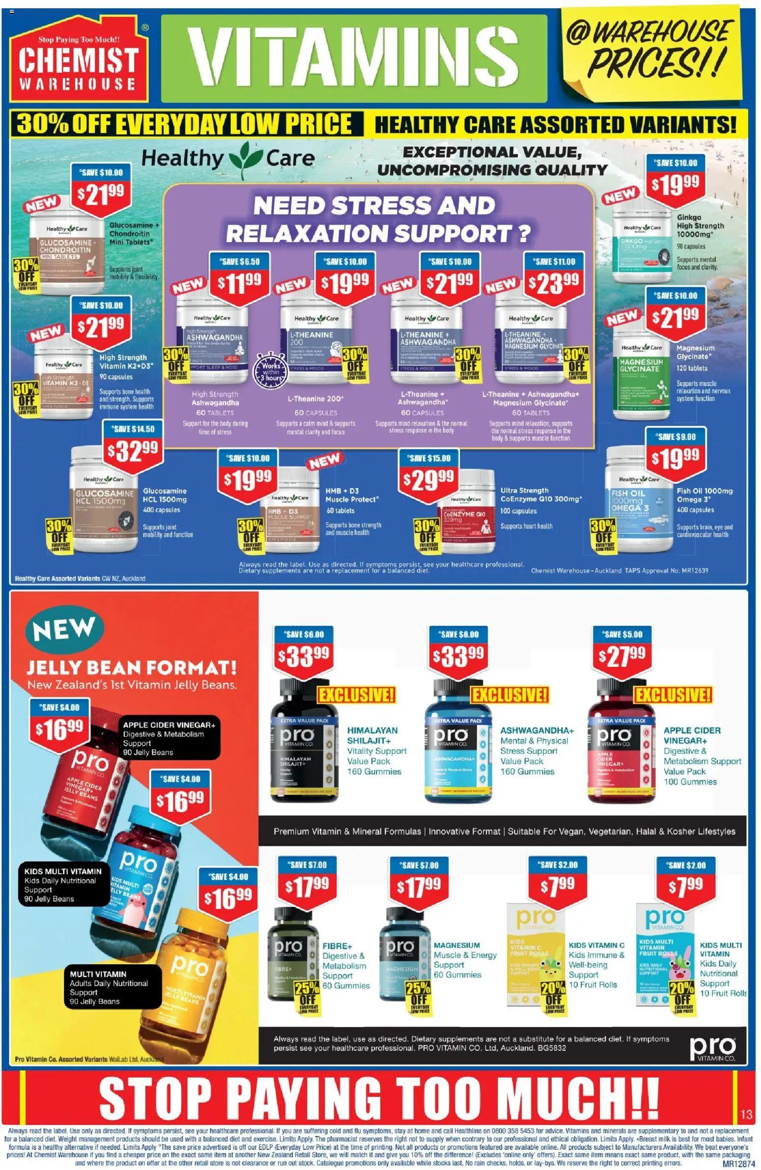 Chemist Warehouse catalogue from 26.02.2026 | Page: 13