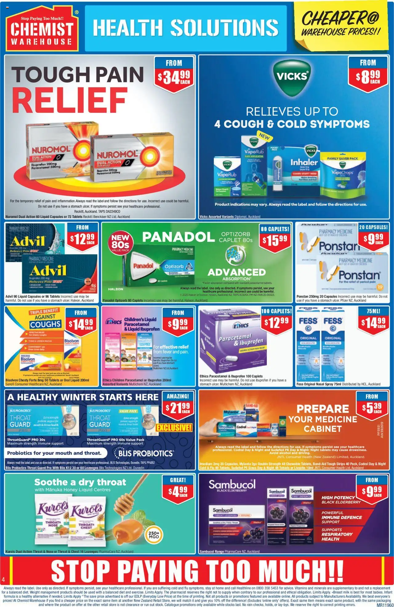 Chemist Warehouse catalogue from 17.07.2025 | Page: 4