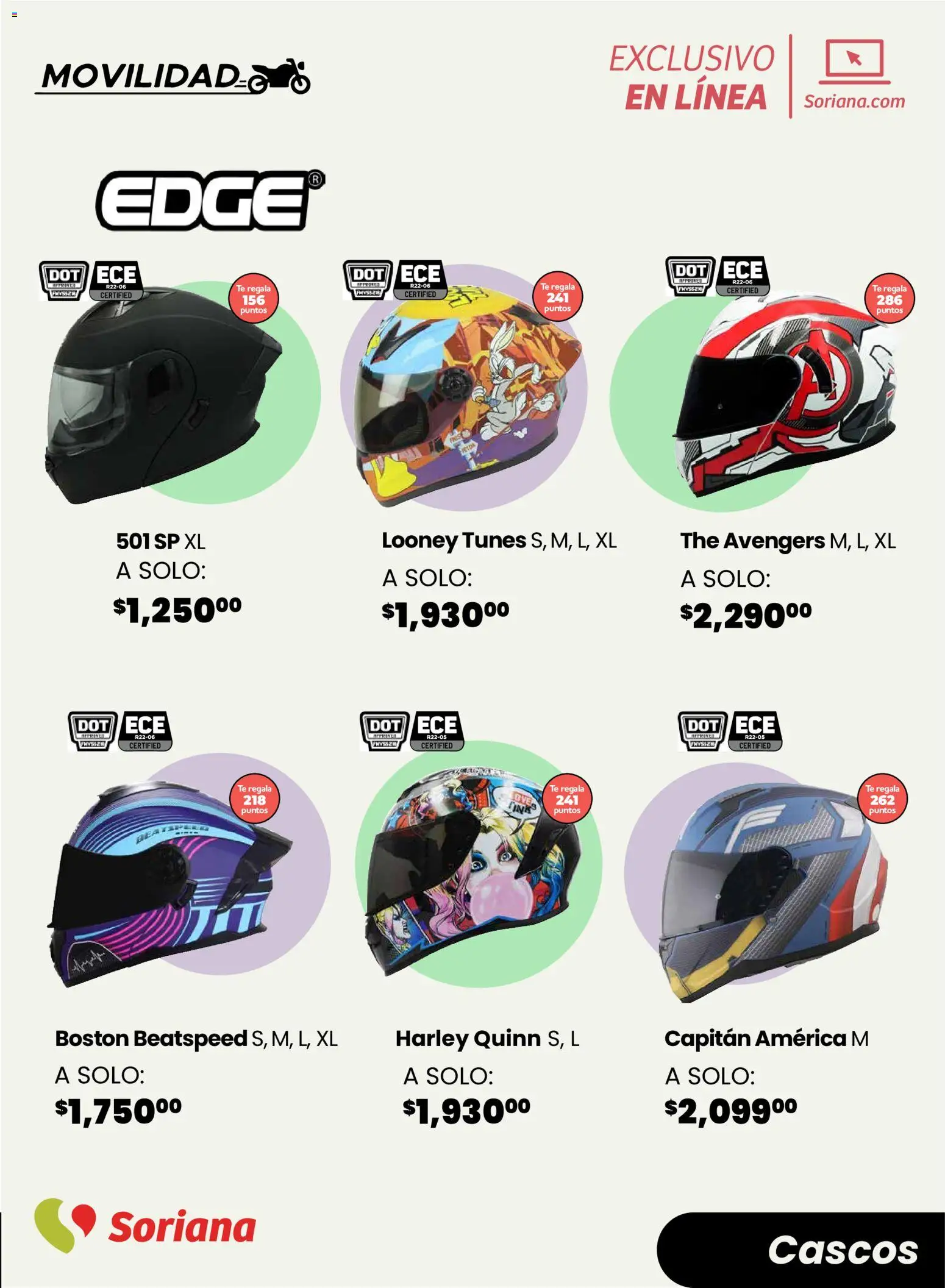 Nuevas ofertas de Soriana válidas en toda la República Mexicana desde el 05.02.2026. ¡Encuentra las mejores ofertas en Soriana - Motos y más Soriana Exclusivo en línea! | Página: 14