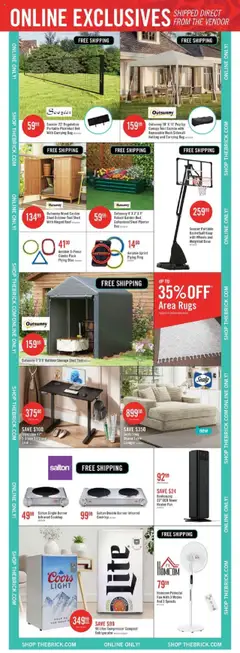 The Brick flyer valid from 31.07.2025 | Page: 18 | Products: Bag, Fan, Box, Apples