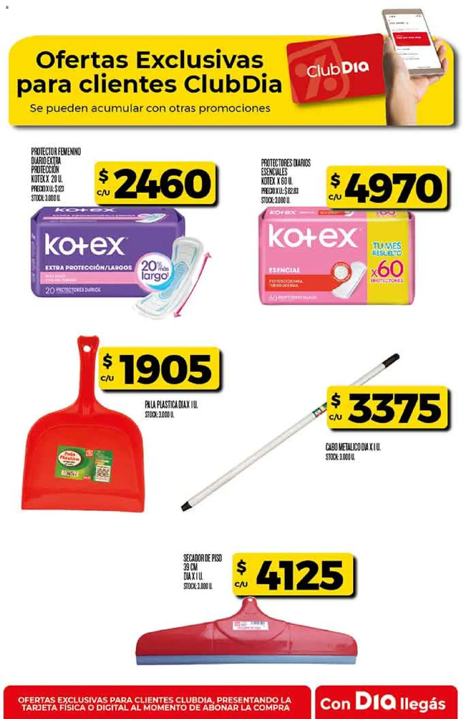 Supermercado DIA Ofertas │ válido desde el 18.03.2026 | Página: 31 | Productos: Pala, Protectores diarios