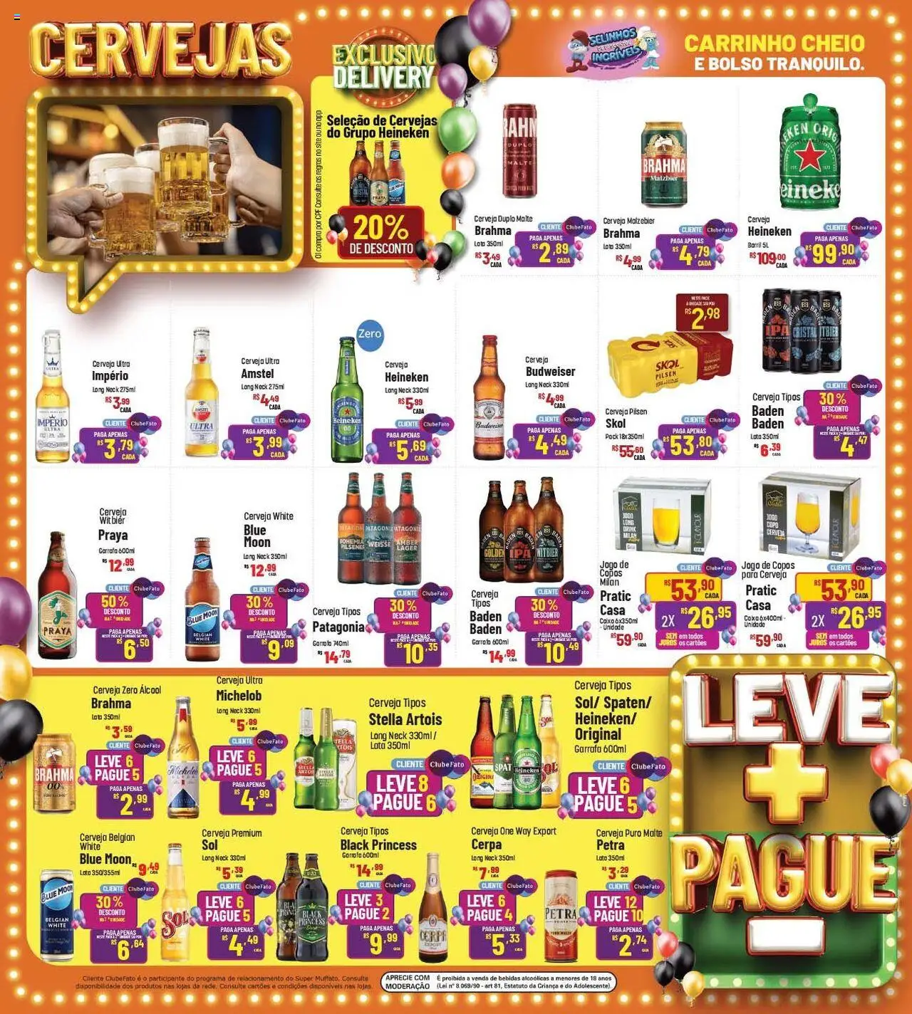 Super Muffato Folheto - válido de 25.07.2025 | Página: 12 | Produtos: Caixa, Cerveja, Carrinho, Heineken