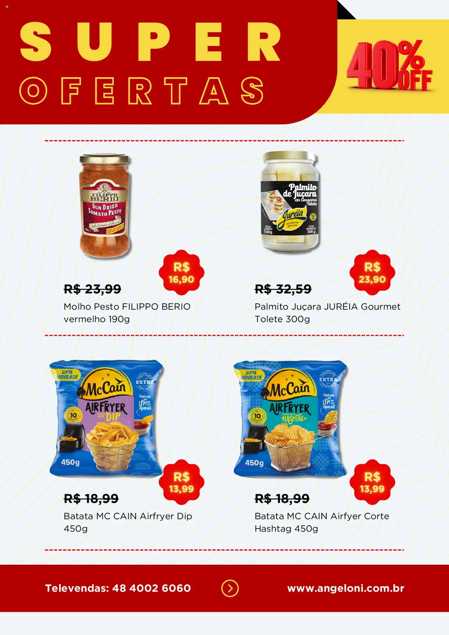 Angeloni Folheto - válido de 05.02.2026 | Página: 3 | Produtos: Palmito, Batata