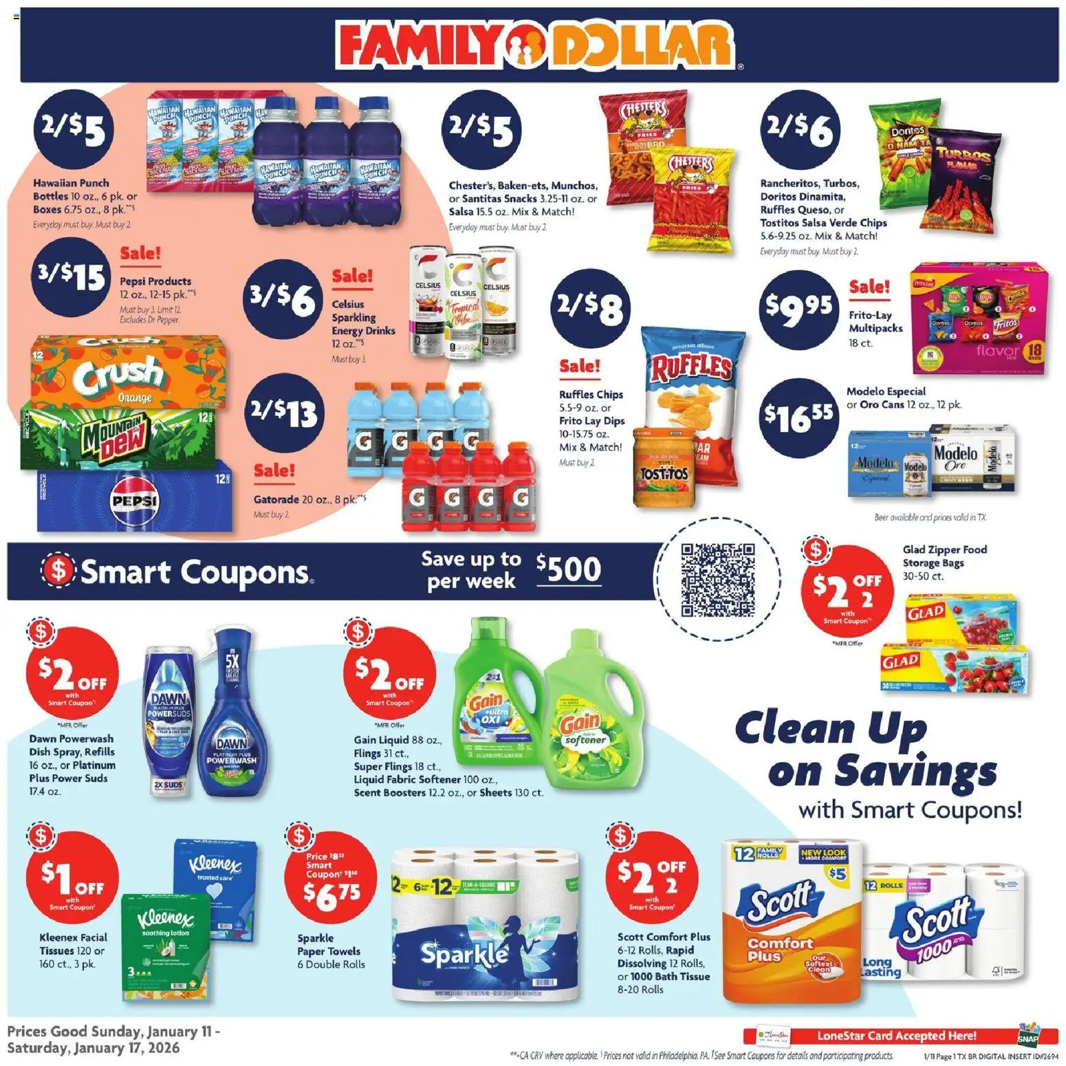 Family Dollar Grand Opening - valid from 11.01.2026 | Page: 1