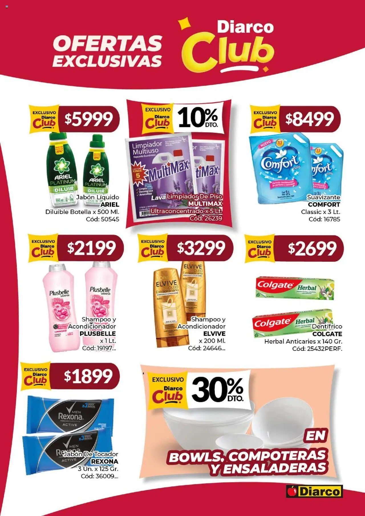 Diarco - Ofertas TDF │ válido desde el 15.09.2025 | Página: 6 | Productos: Perfume, Jabón líquido, Suavizante, Limpiador