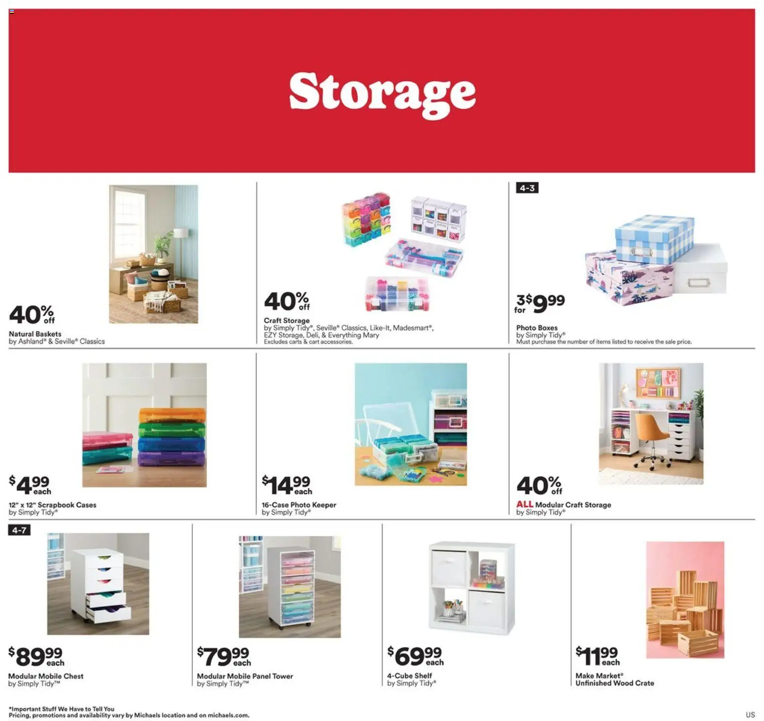 Michaels Weekly Ad - valid from 15.02.2026 | Page: 4 | Products: Shelf