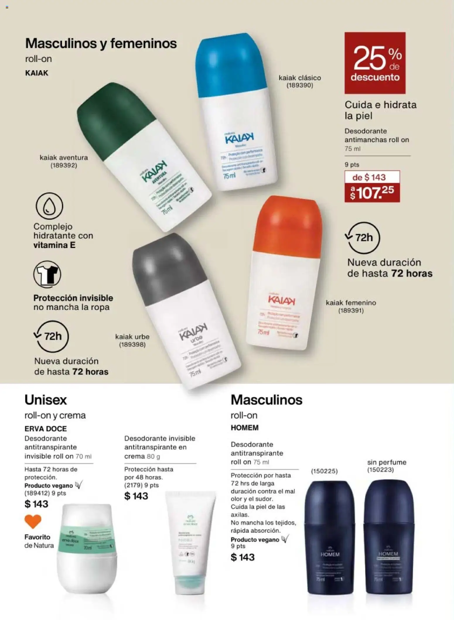 Nuevas ofertas de Natura válidas en toda la República Mexicana desde el 10.01.2026. ¡Encuentra las mejores ofertas en Natura campaña 2 2026! | Página: 166