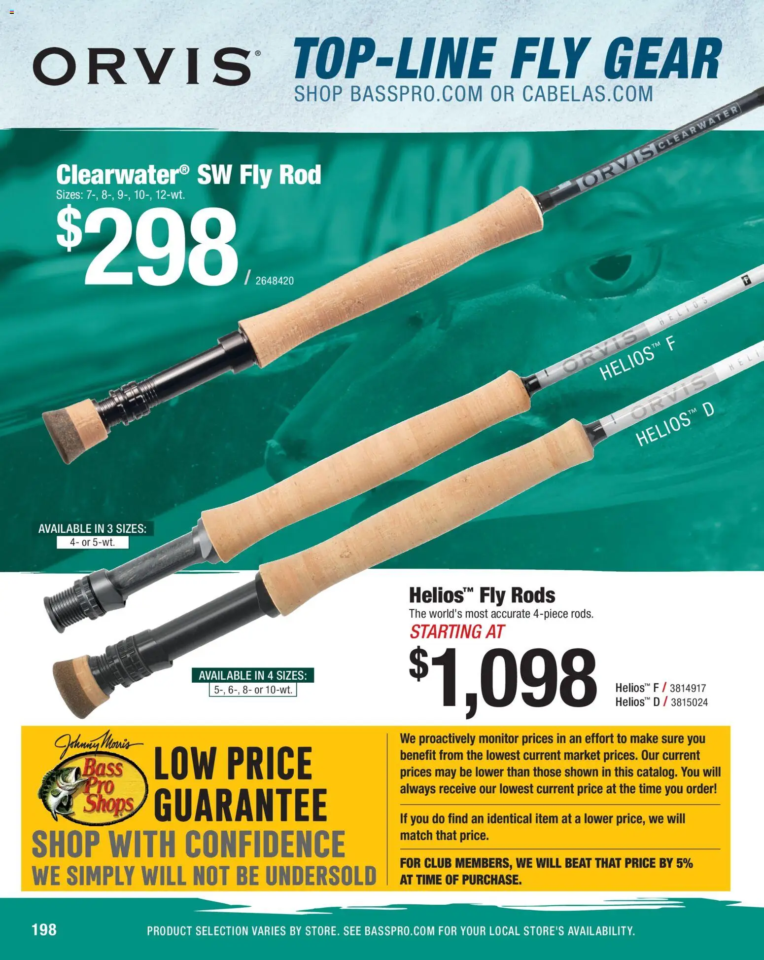 Cabela's Saltwater Specialist 26 - valid from 15.12.2025 | Page: 198 | Products: Fly Rod, Monitor, Rod