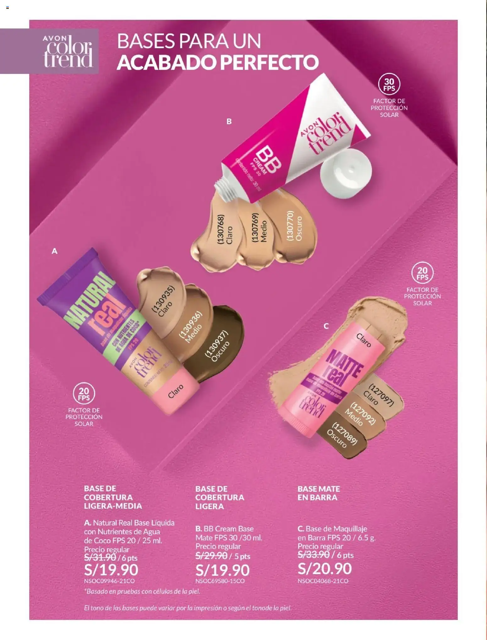 Catálogo Avon válido desde 01.02.2026 | Página: 76 | Productos: Maquillaje, BB cream