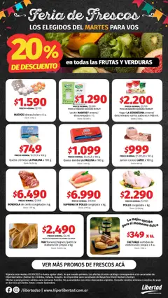 Vista previa Hipermercado Libertad - Feria de Frescos - CENTRO válido desde el 09.09.2025