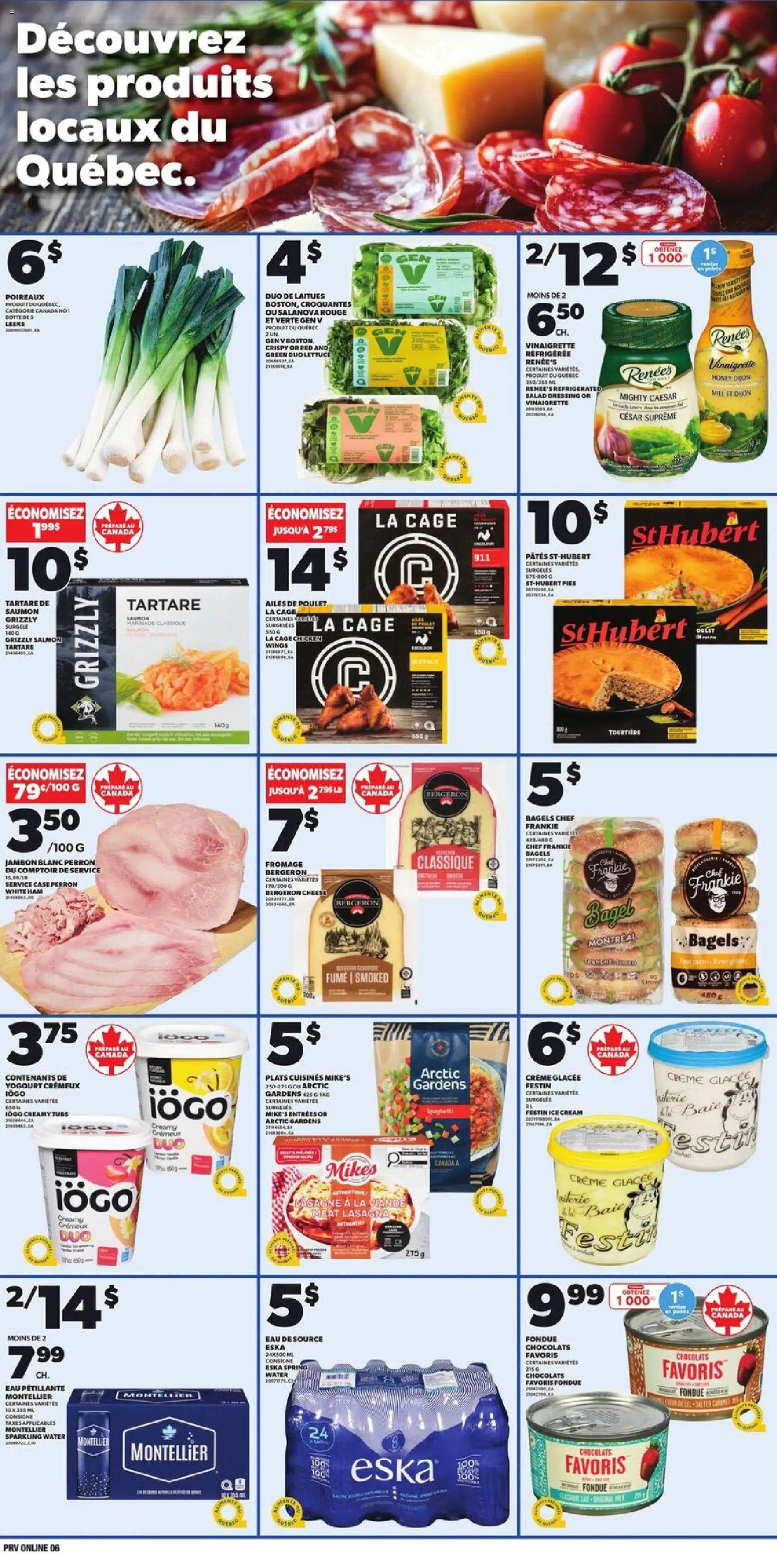 Provigo flyer valid from 30.10.2025 | Page: 9 | Products: Cream, Salad, Case, Cheese