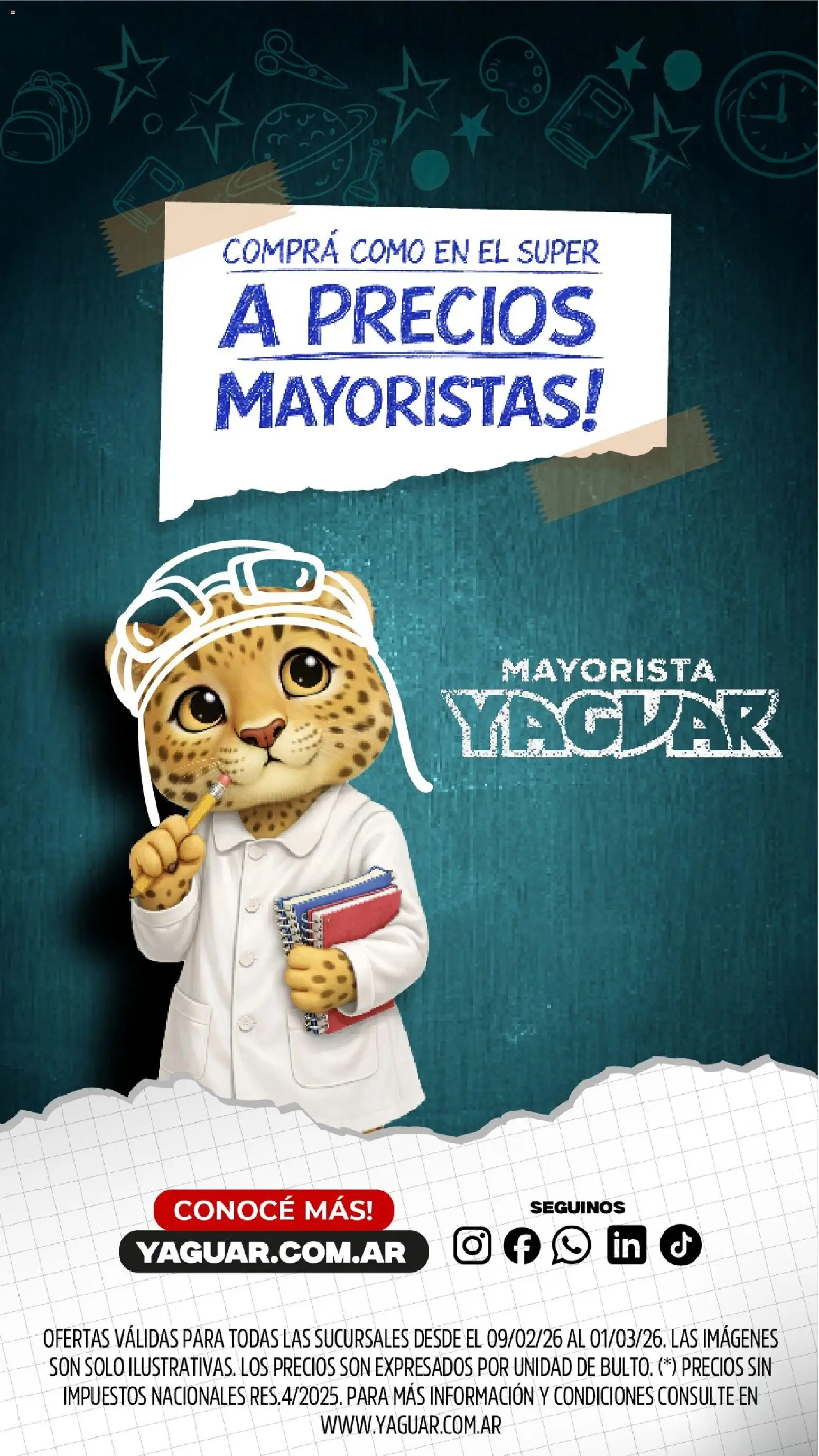Yaguar - Volvemos al Cole  │ válido desde el 09.02.2026 | Página: 16