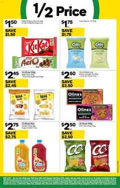 Preview of Woolworths catalogue  - valid from 18.03.2026 | Page: 5 | Products: Shelf, Chips, Sugar, Date