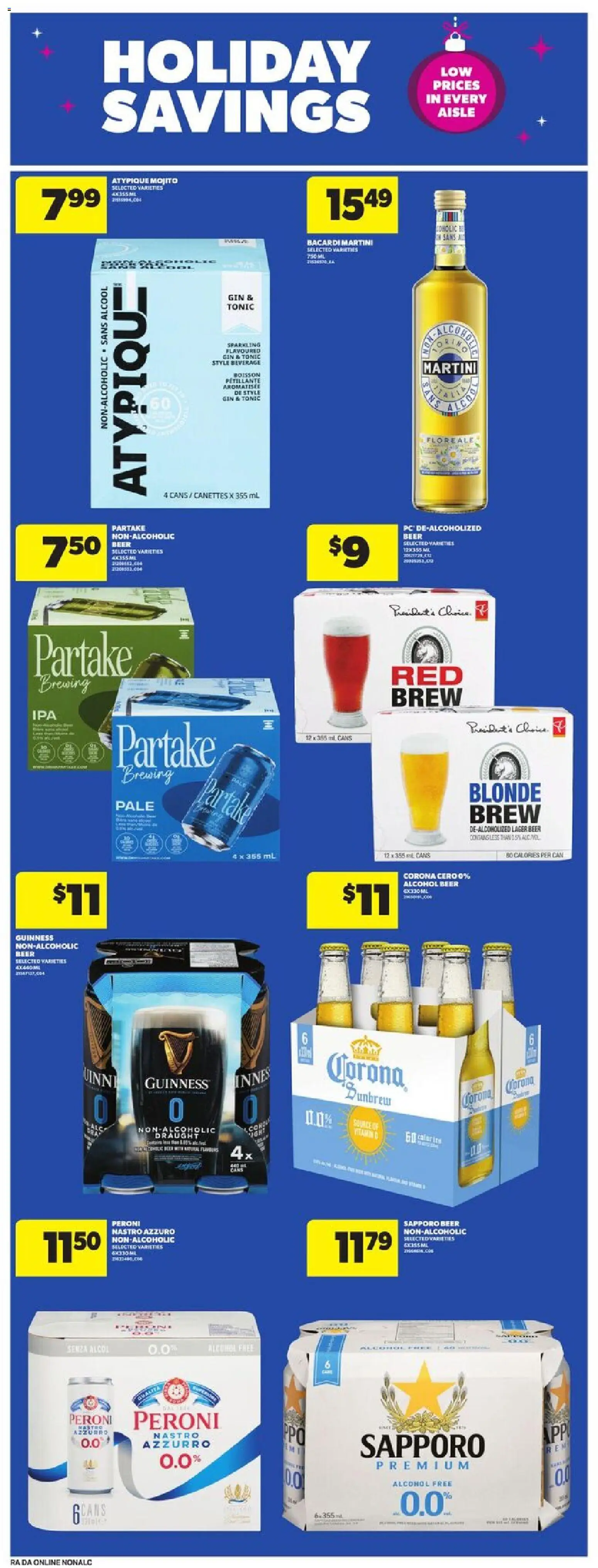 Atlantic Superstore flyer valid from 27.11.2025 | Page: 25 | Products: Gin, PC, Beer