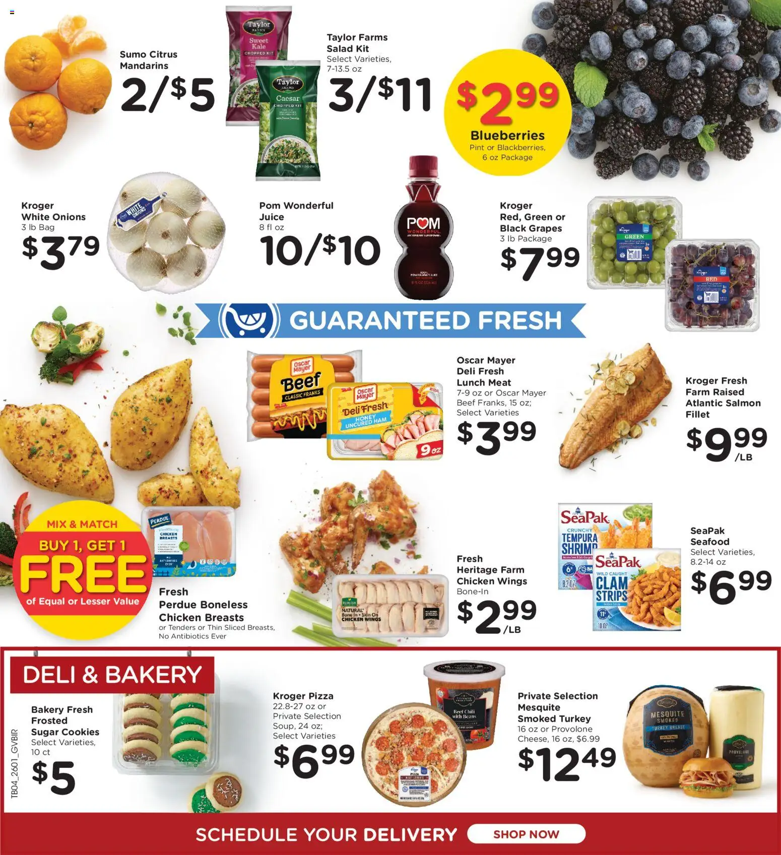Kroger Ad - valid from 04.02.2026 | Page: 7 | Products: Kale, Ham, Cookies, Bag